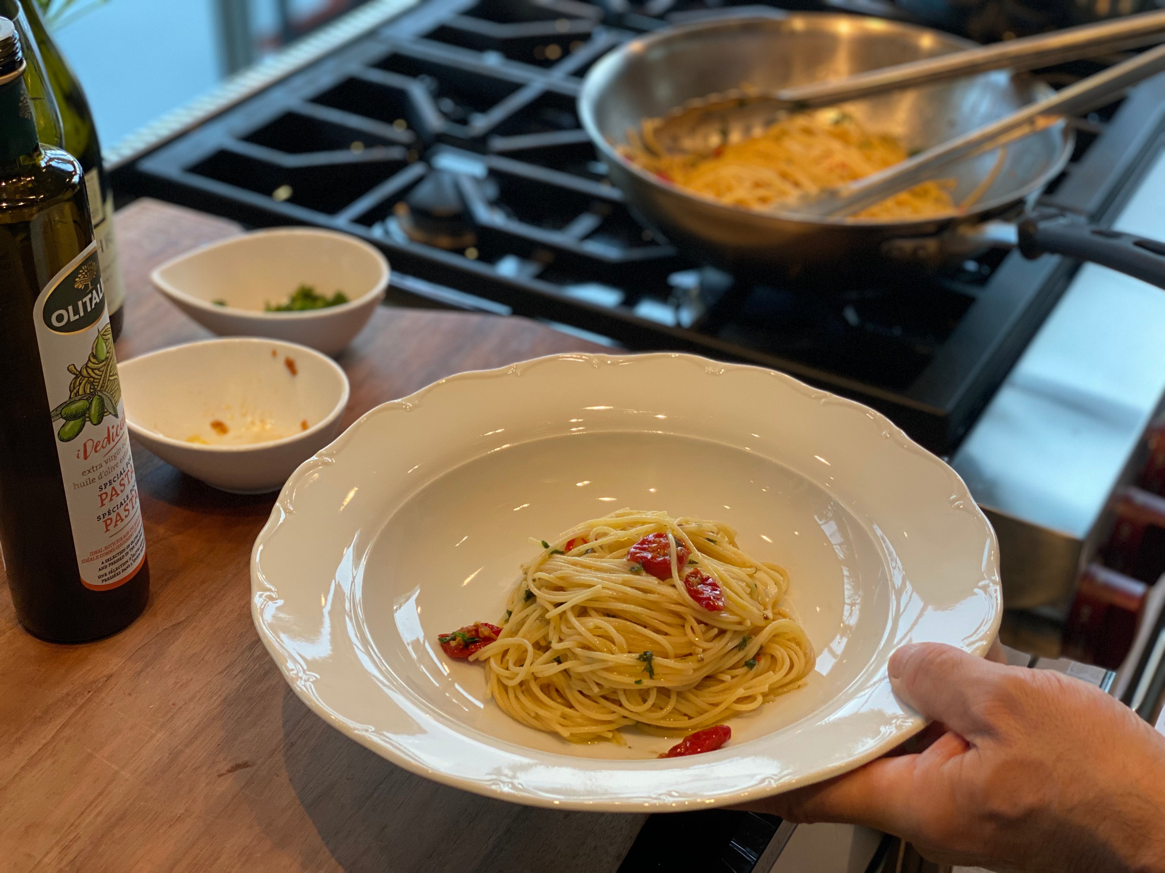 Serves Two - Anchovy Pasta