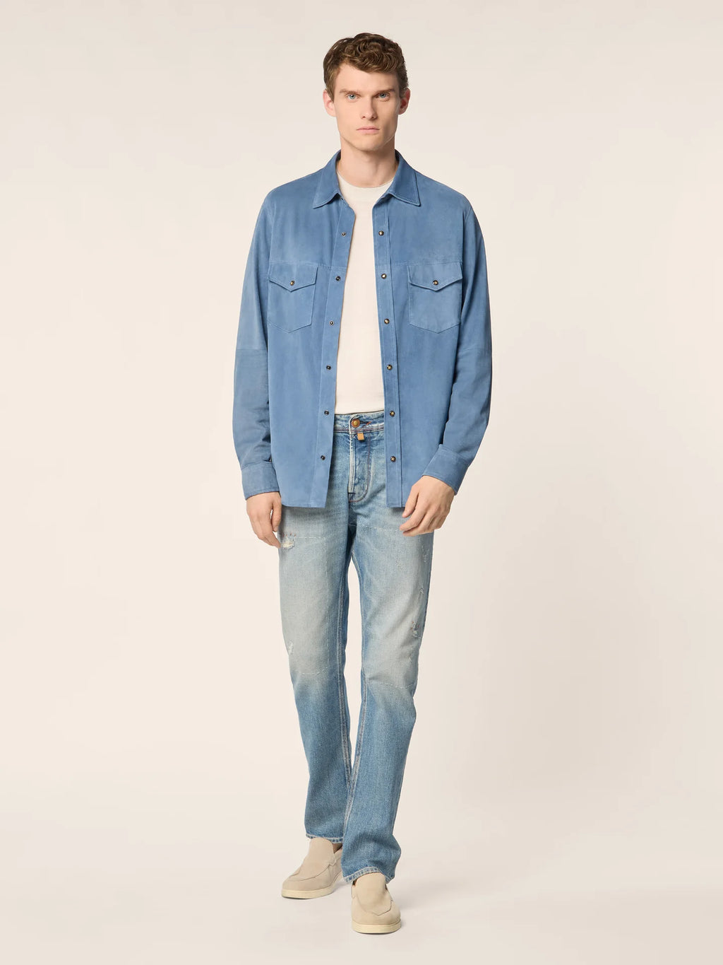 Bard 5 Pocket In Denim Blue