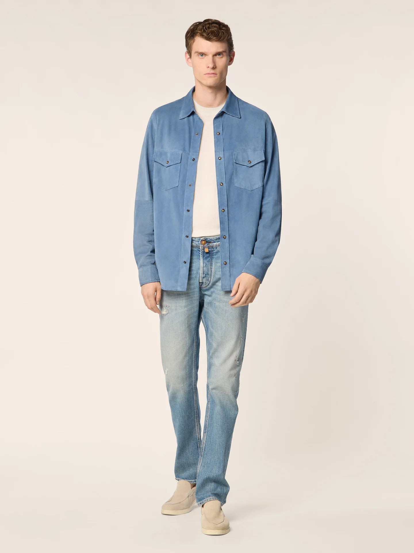 Bard 5 Pocket In Denim Blue