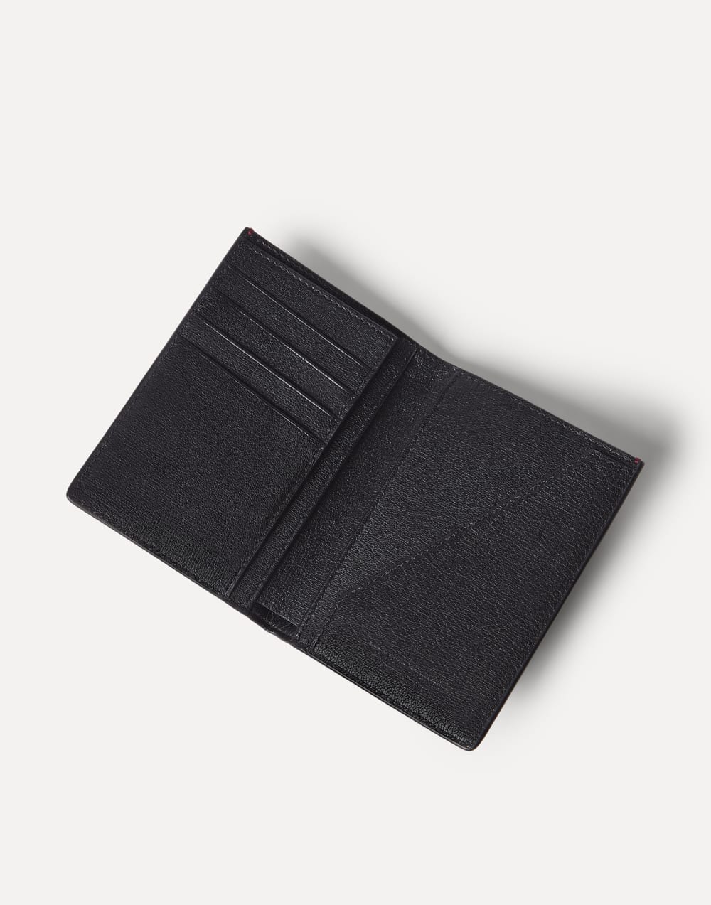 Grained Leather Card Holder