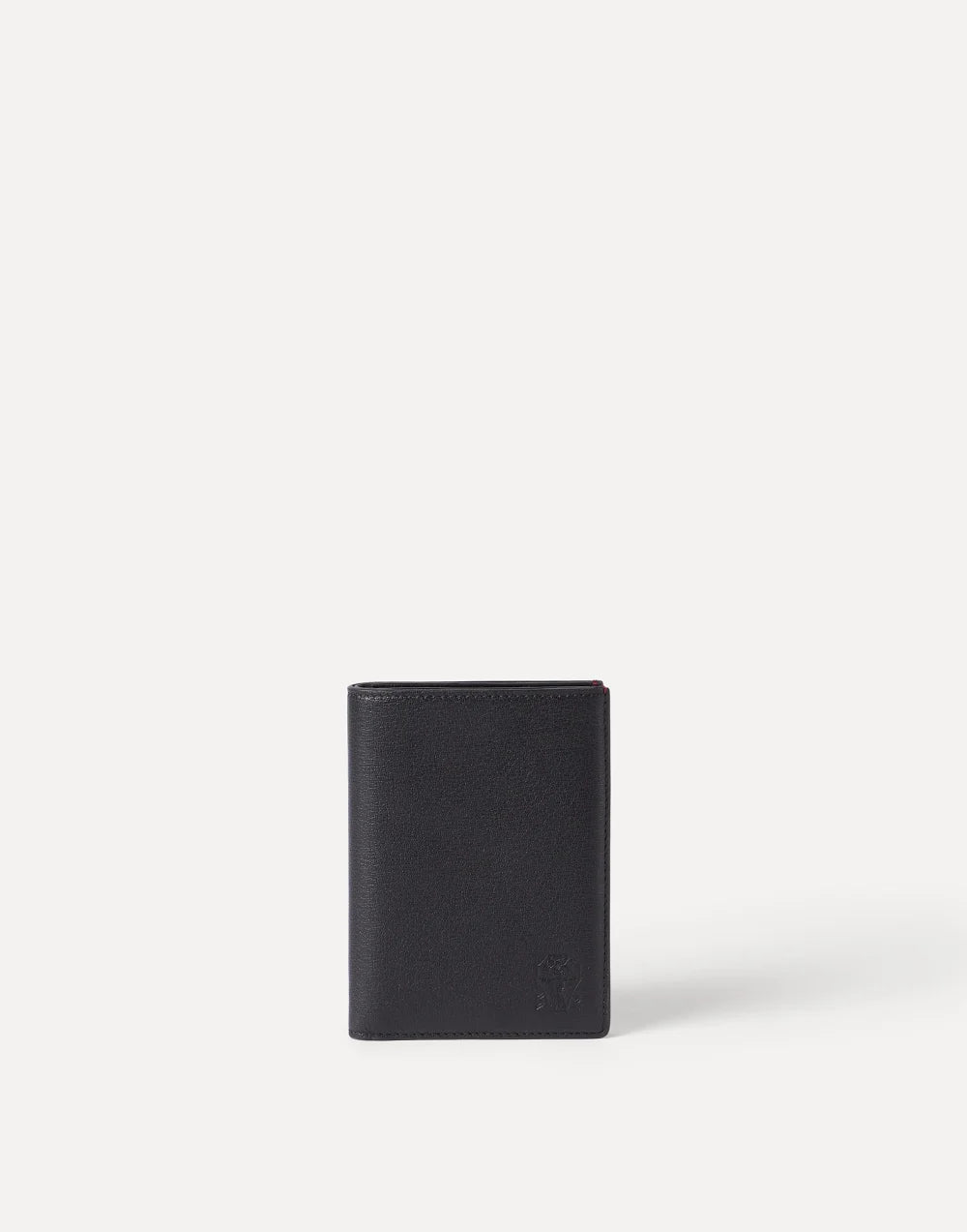 Grained Leather Card Holder