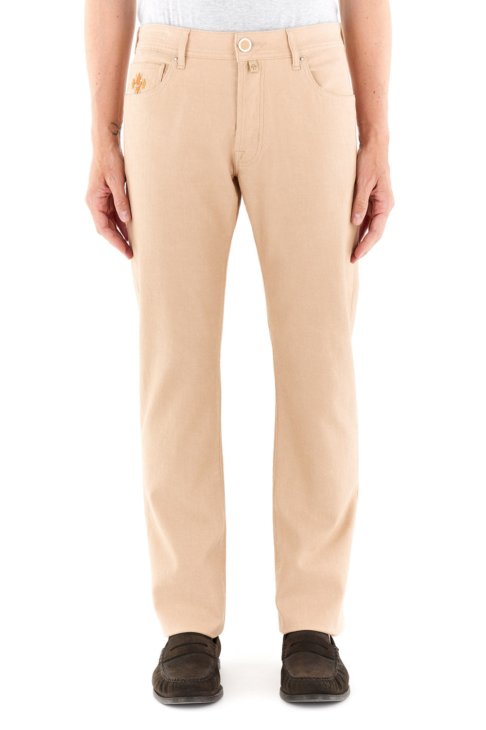 Bard Regular-Slim 5 Pocket in Cotton Drill