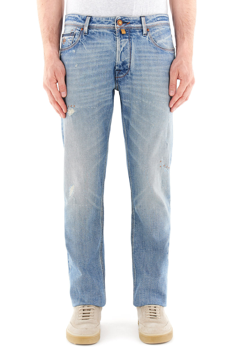 Bard 5 Pocket In Denim Blue