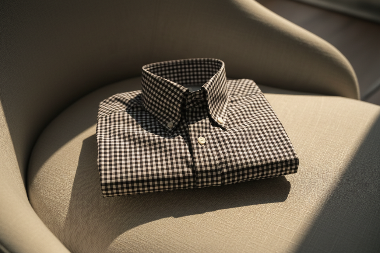 Checked Cotton Shirt