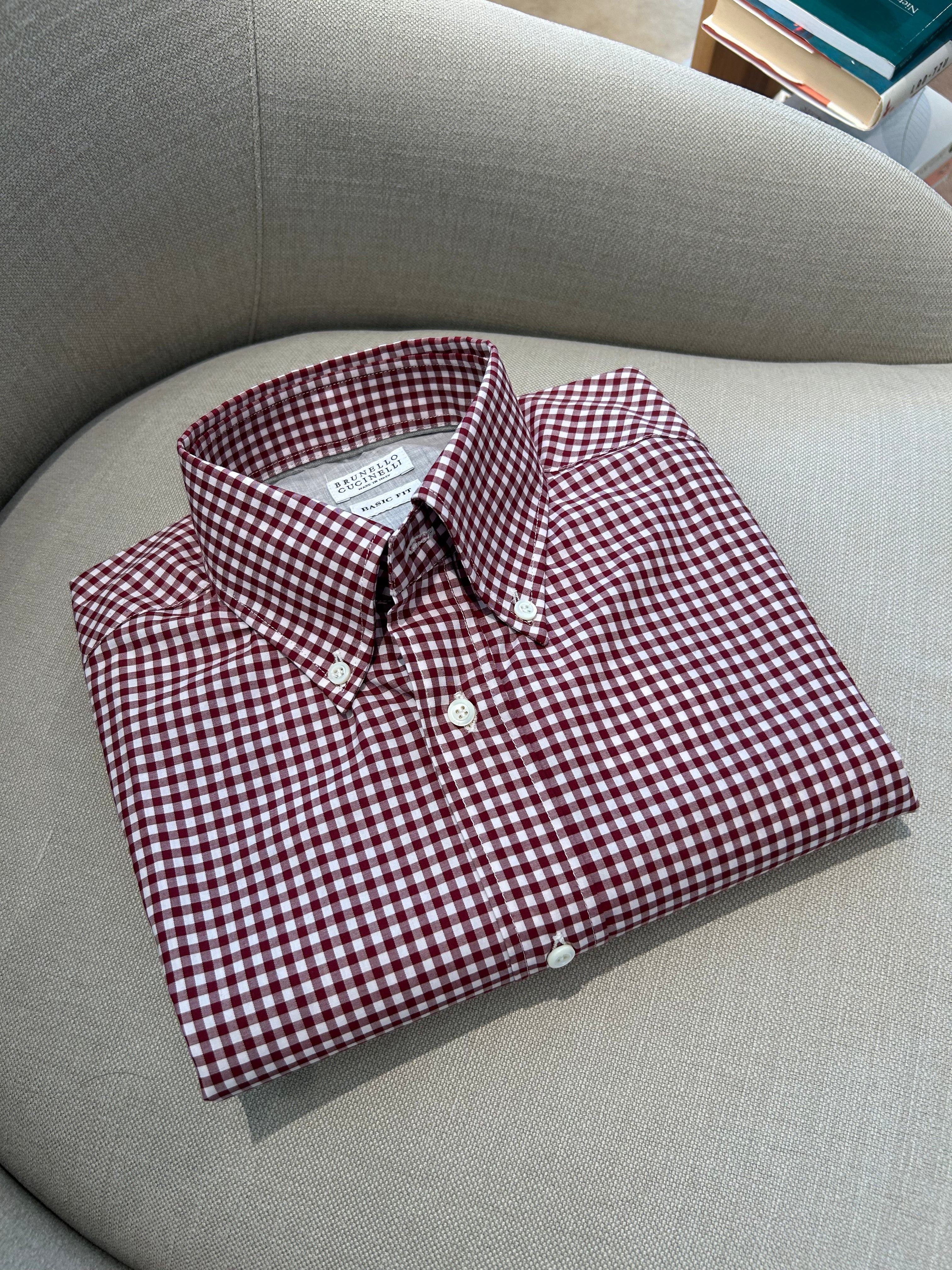 Checked Cotton Shirt
