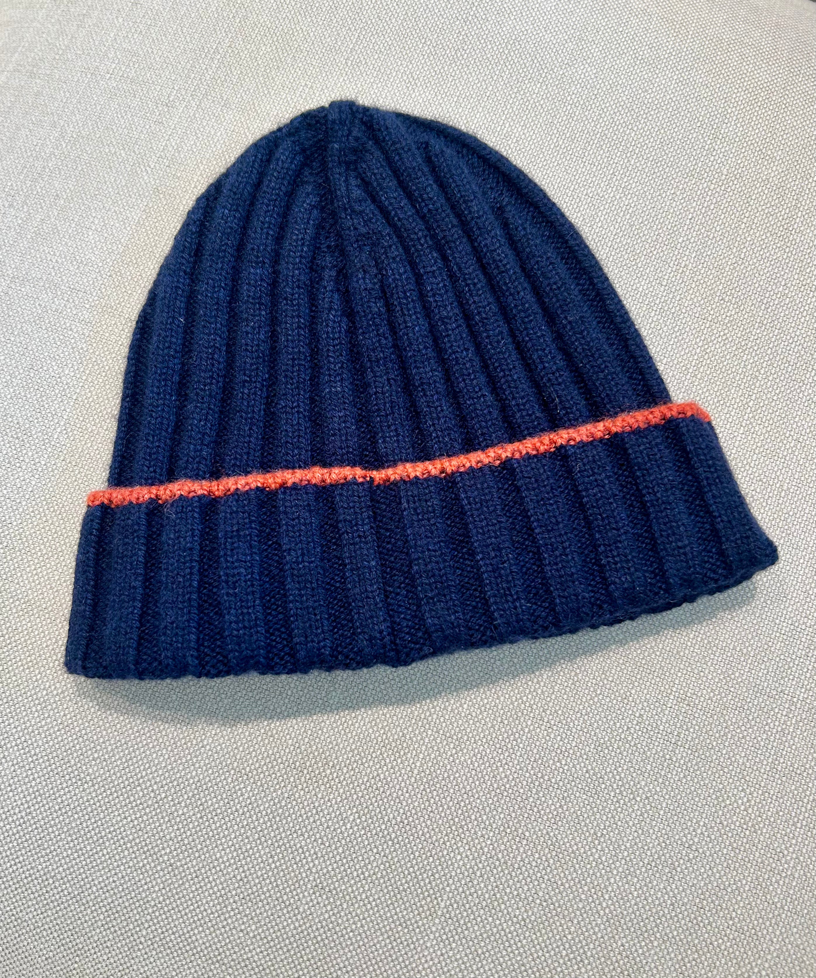 Cashmere Rib Beanie