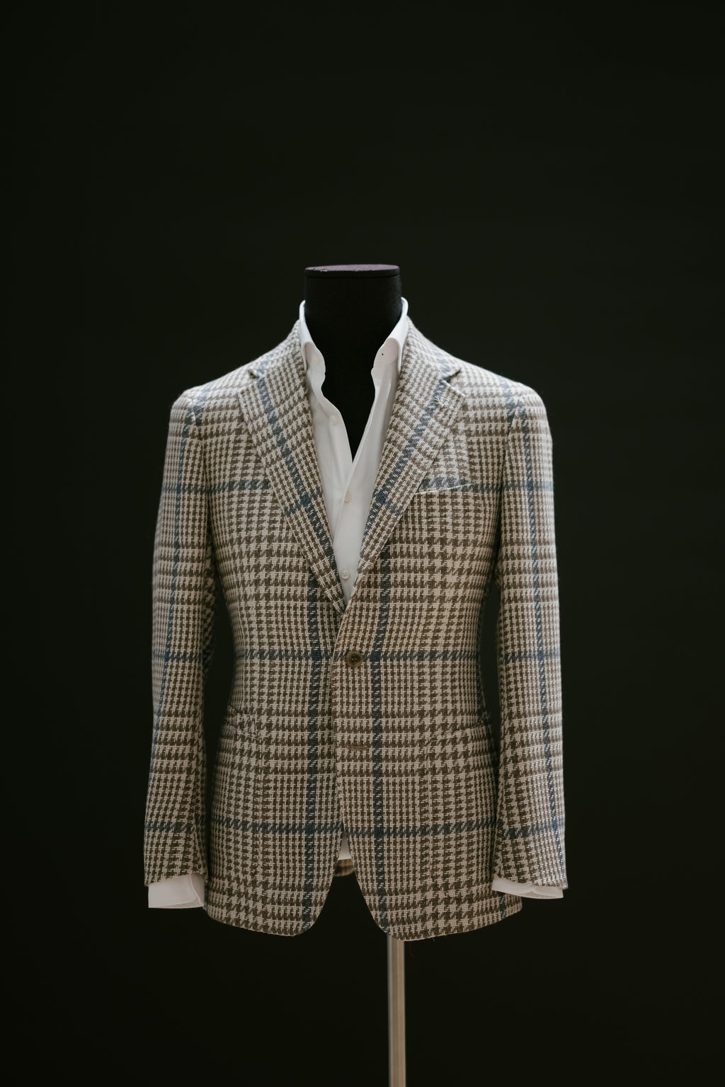 Handmade Alpaca/Silk Sports Jacket