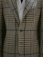 Handmade Alpaca/Silk Sports Jacket