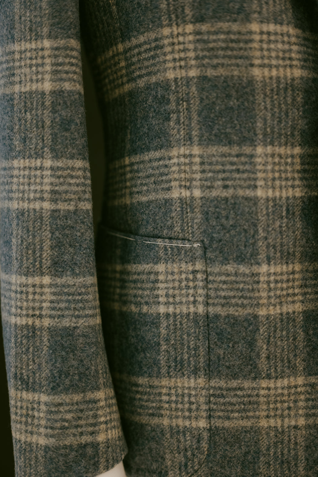 Handmade Alpaca/Wool Sports Jacket