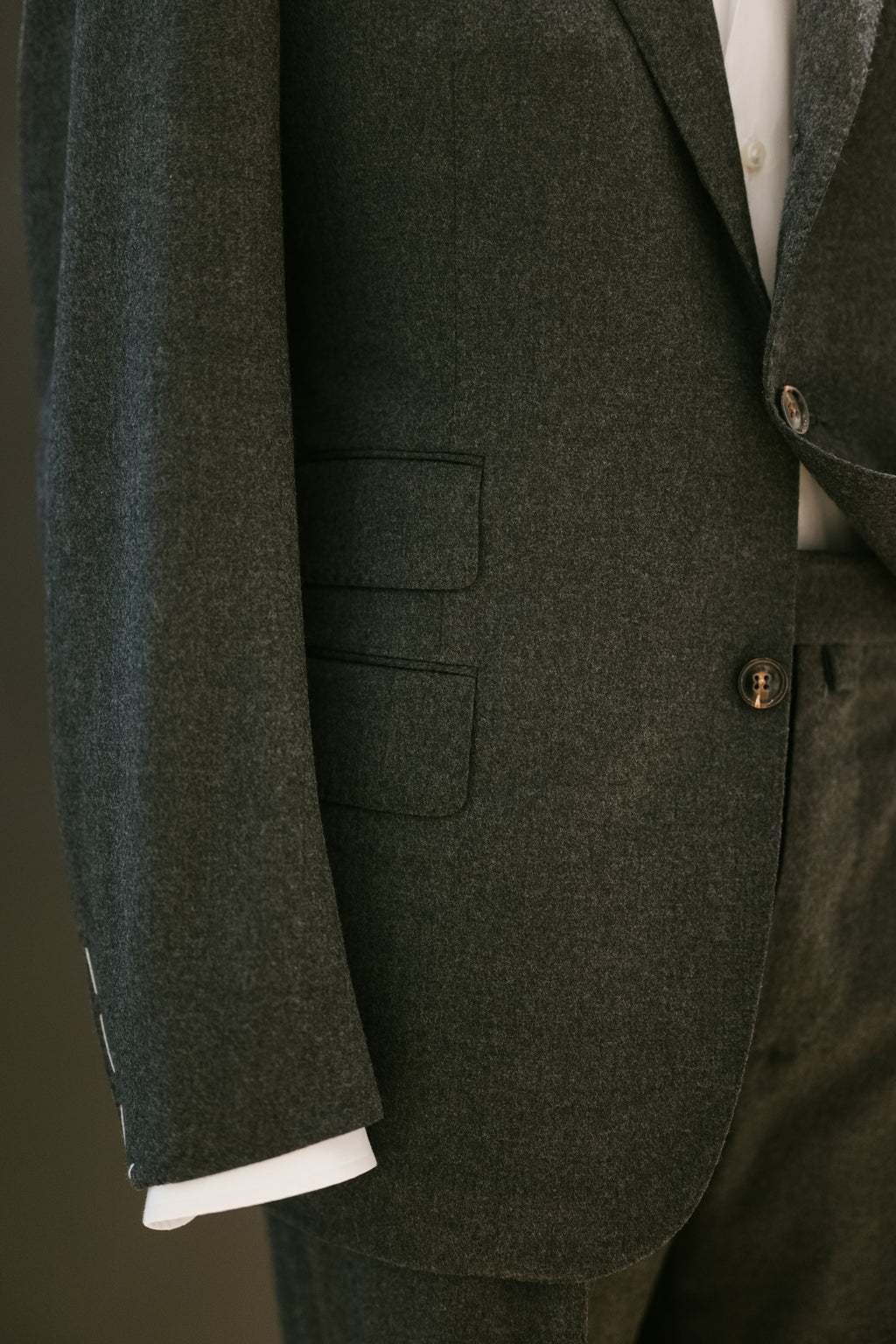 Handmade 180 Wool/Silk Suit