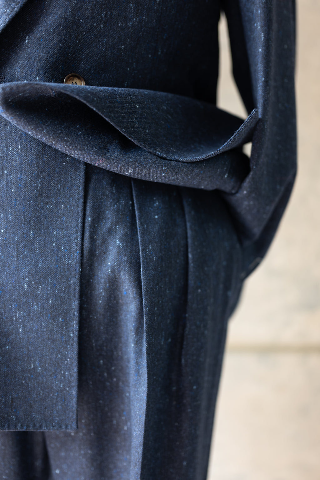 Wool and Cashmere Suit