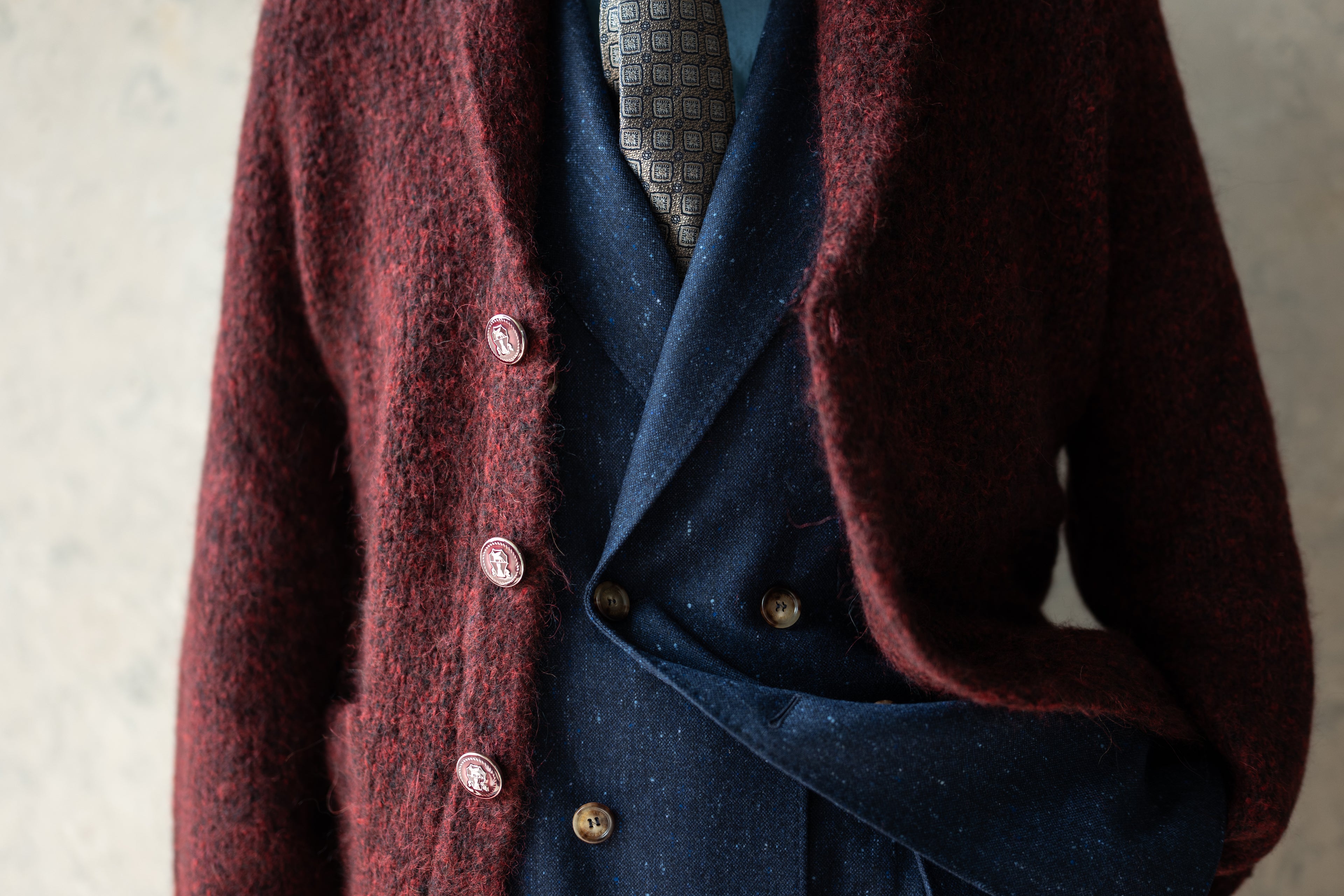 Cashmere Shawl Cardigan