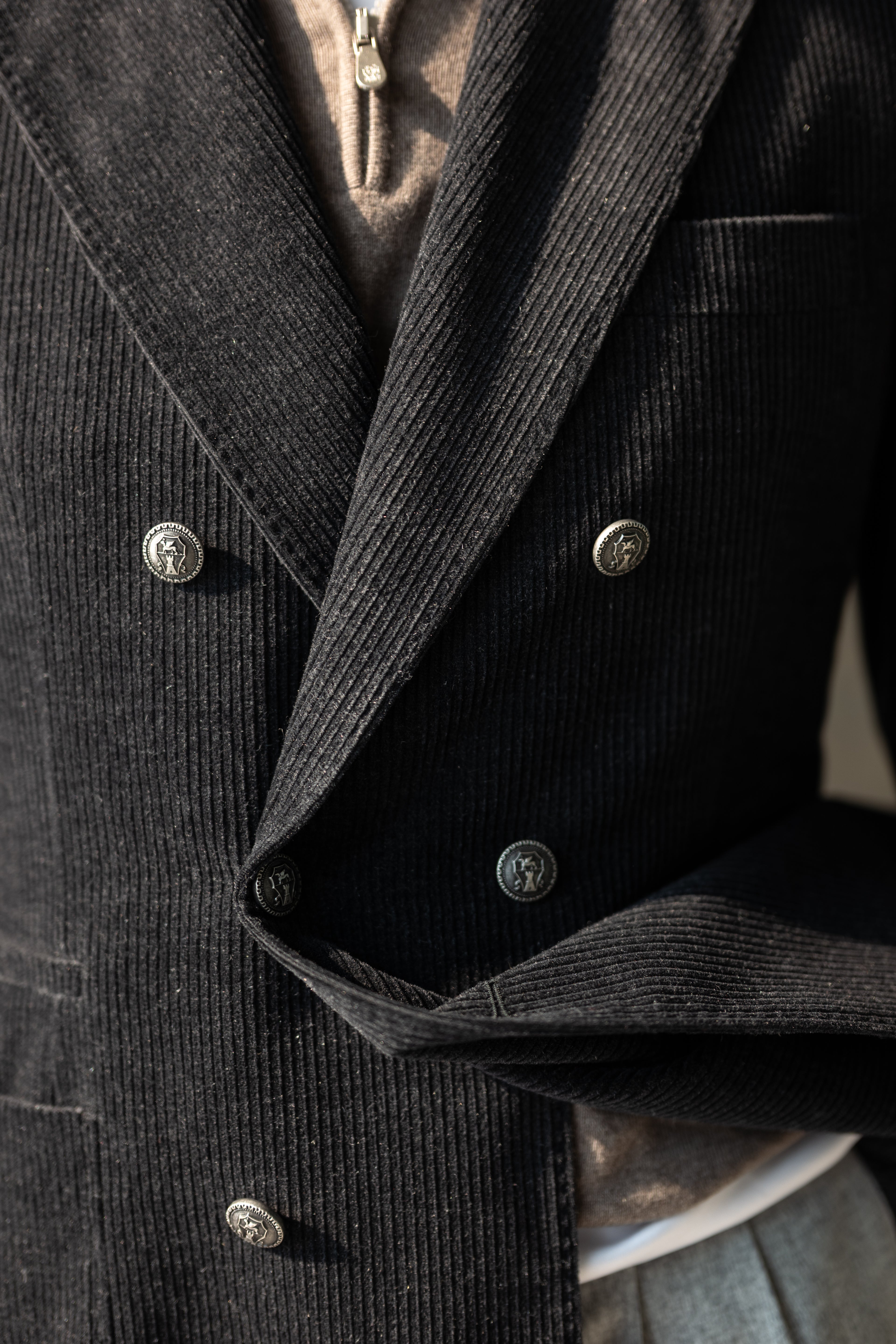 Corduroy Blazer in DB