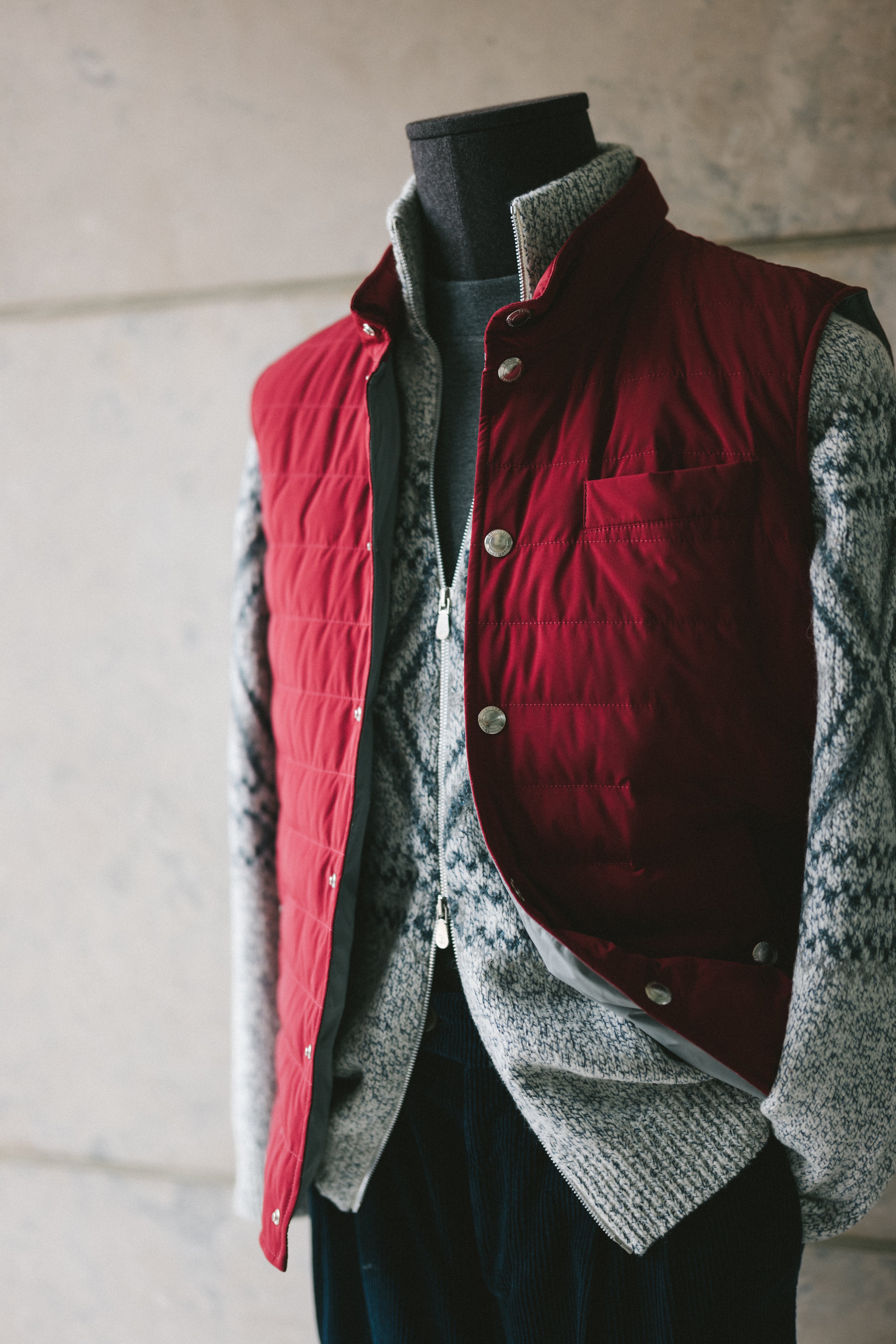 Bonded Taffeta Down Vest