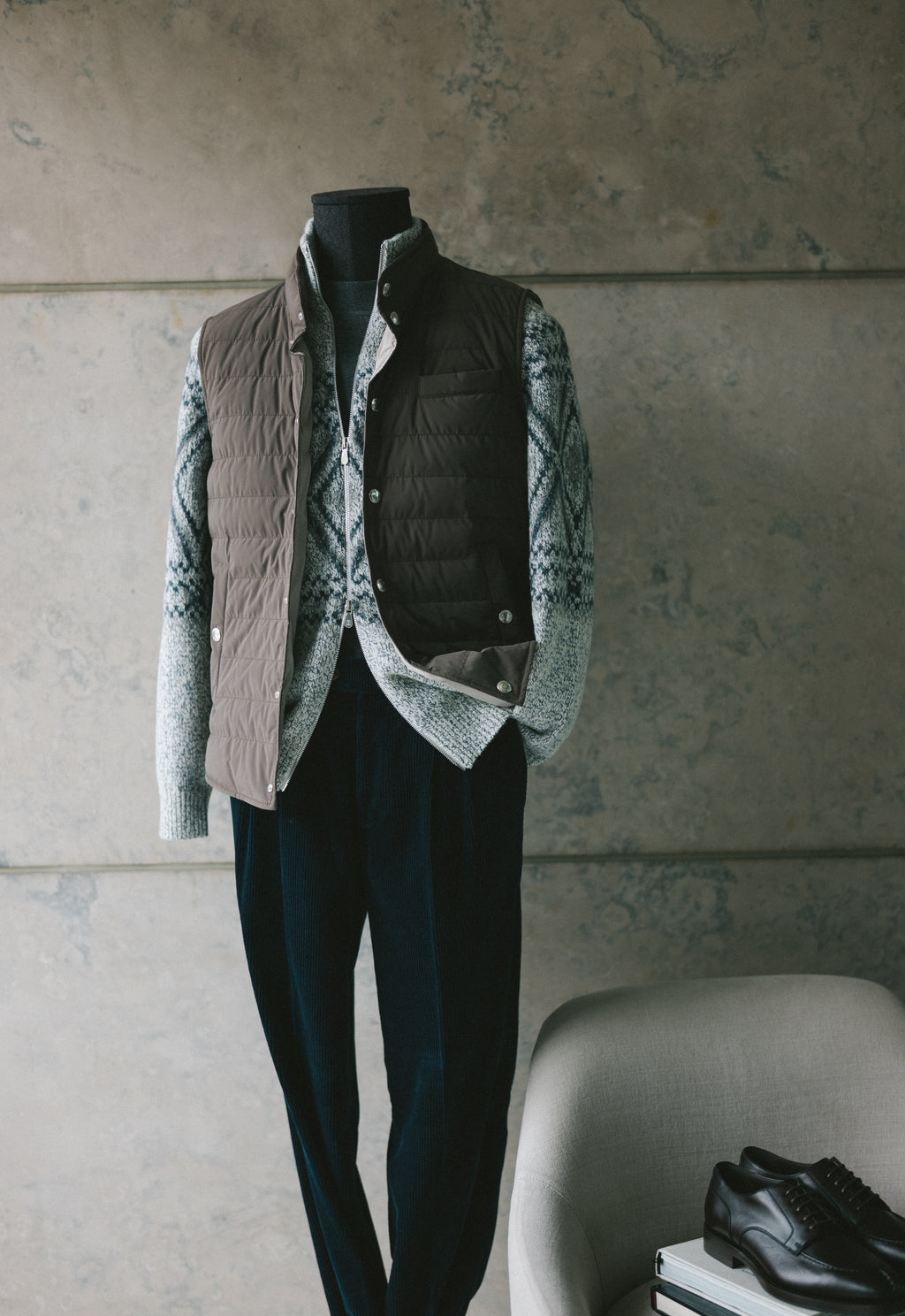 Bonded Lightweight Down Vest