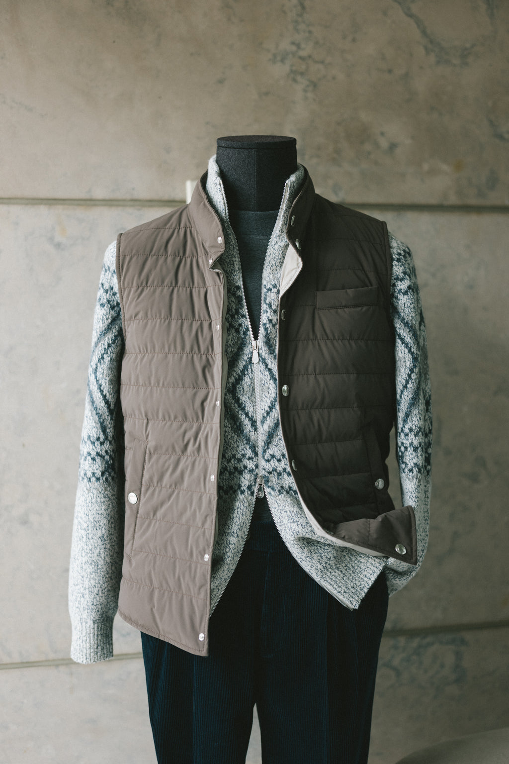 Bonded Lightweight Down Vest