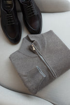 Cashmere Half-Zip Sweater