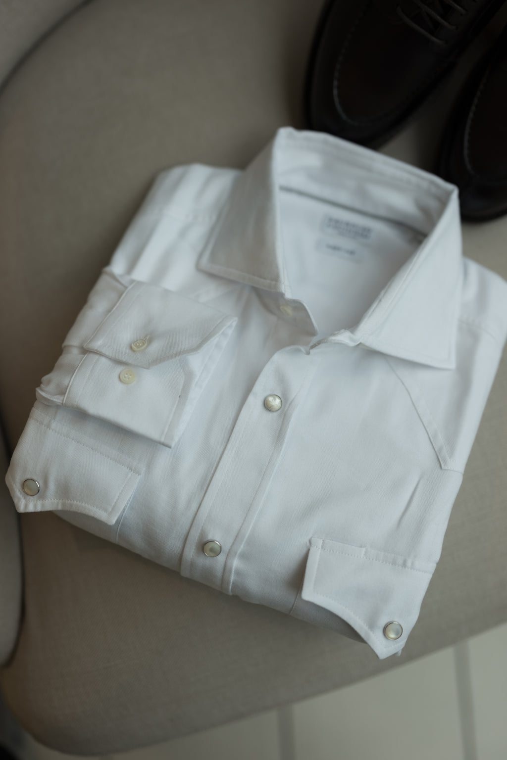 Chevron Flannel Western Shirt