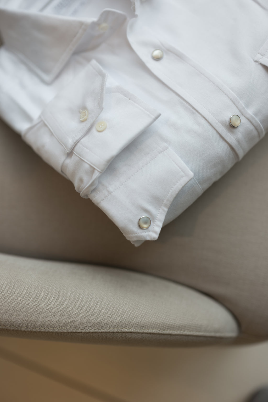 Chevron Flannel Western Shirt