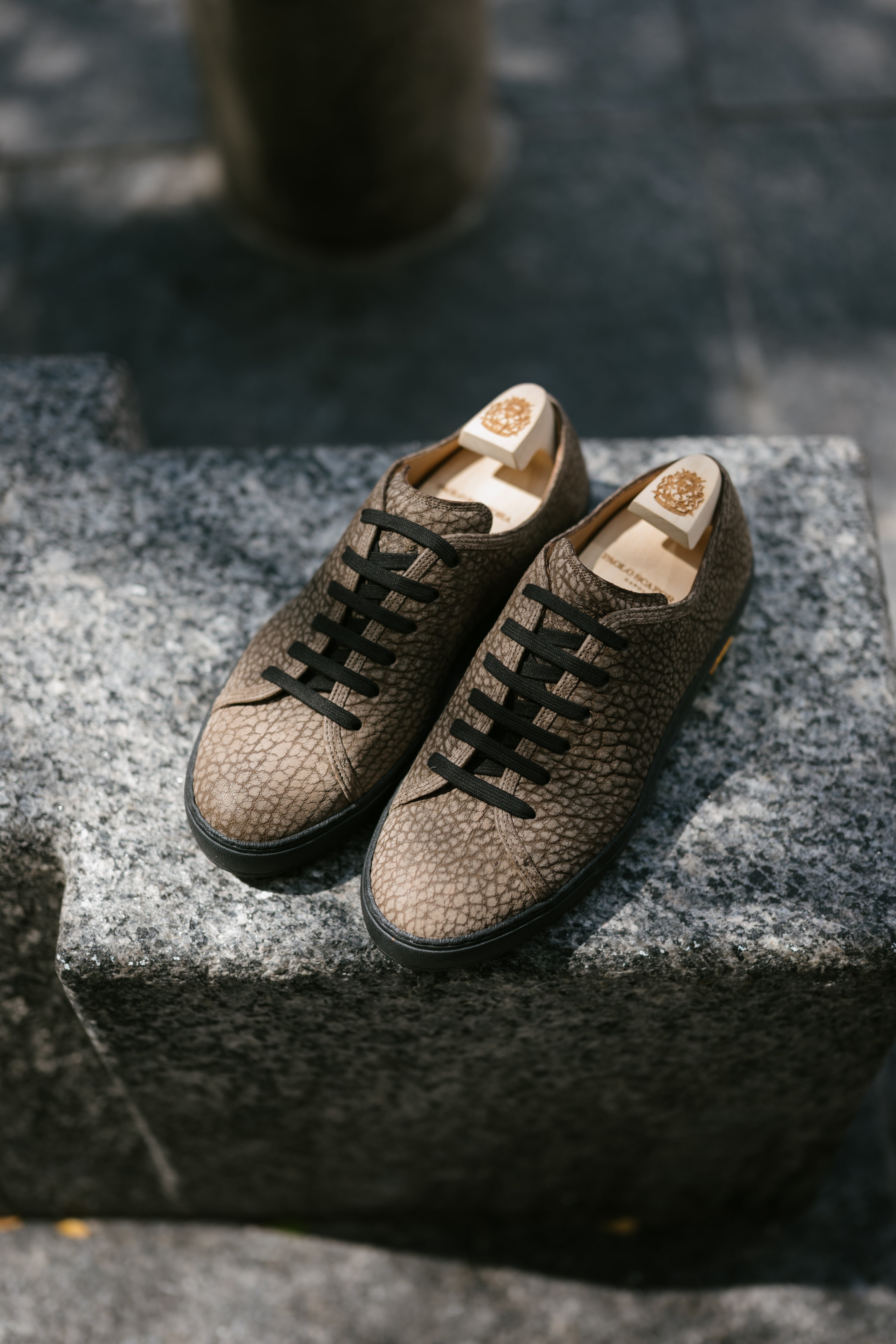 Handmade Sneaker In Nubuck