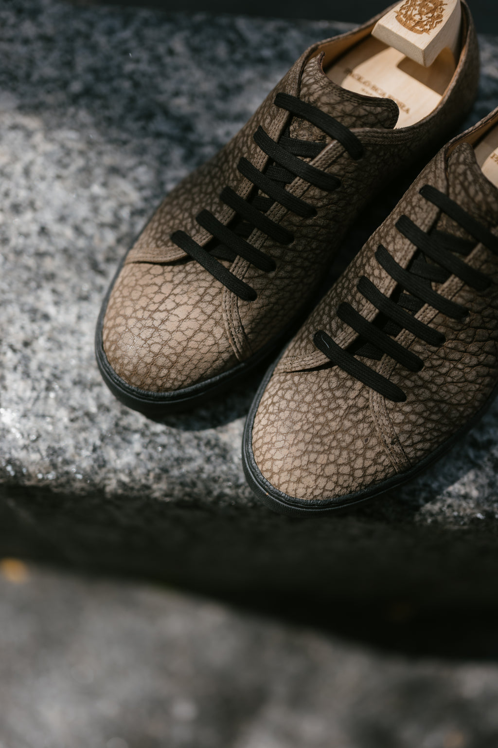 Handmade Sneaker In Nubuck