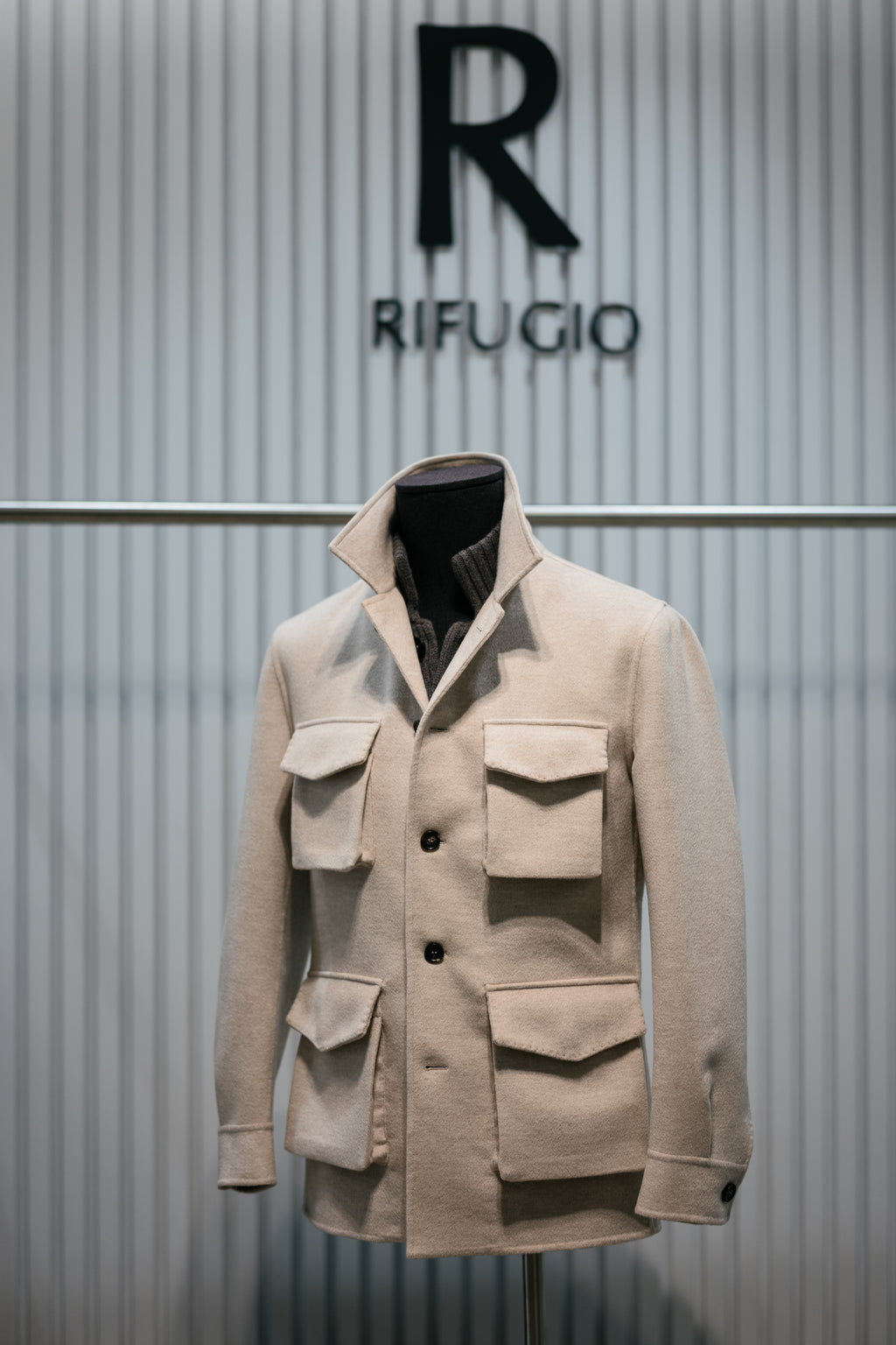 Cashmere Field Jacket