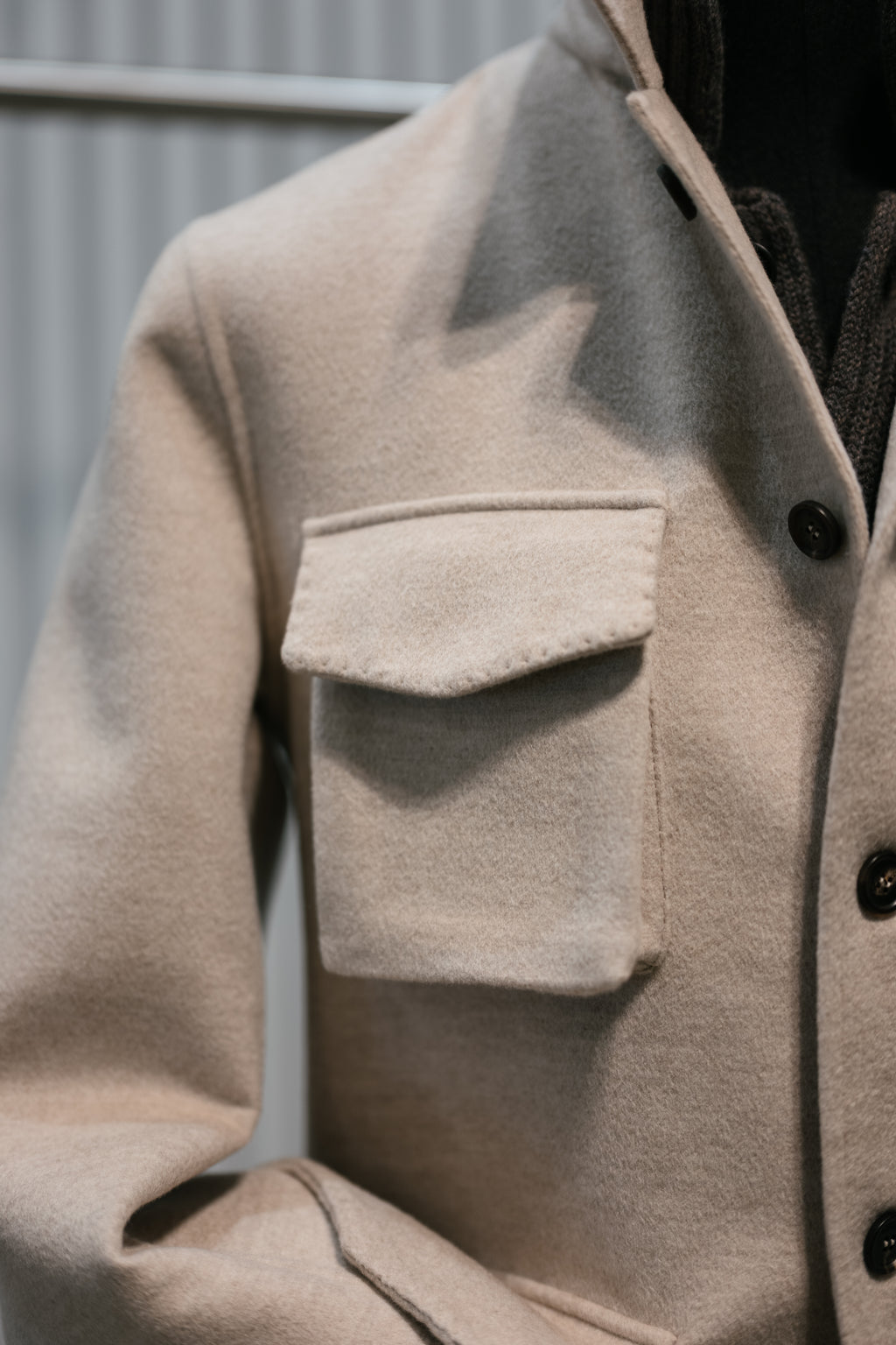 Cashmere Field Jacket