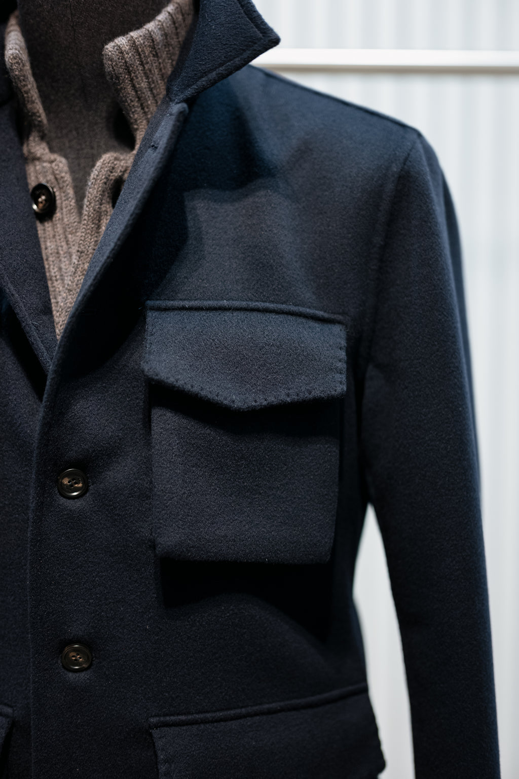 Cashmere Field Jacket