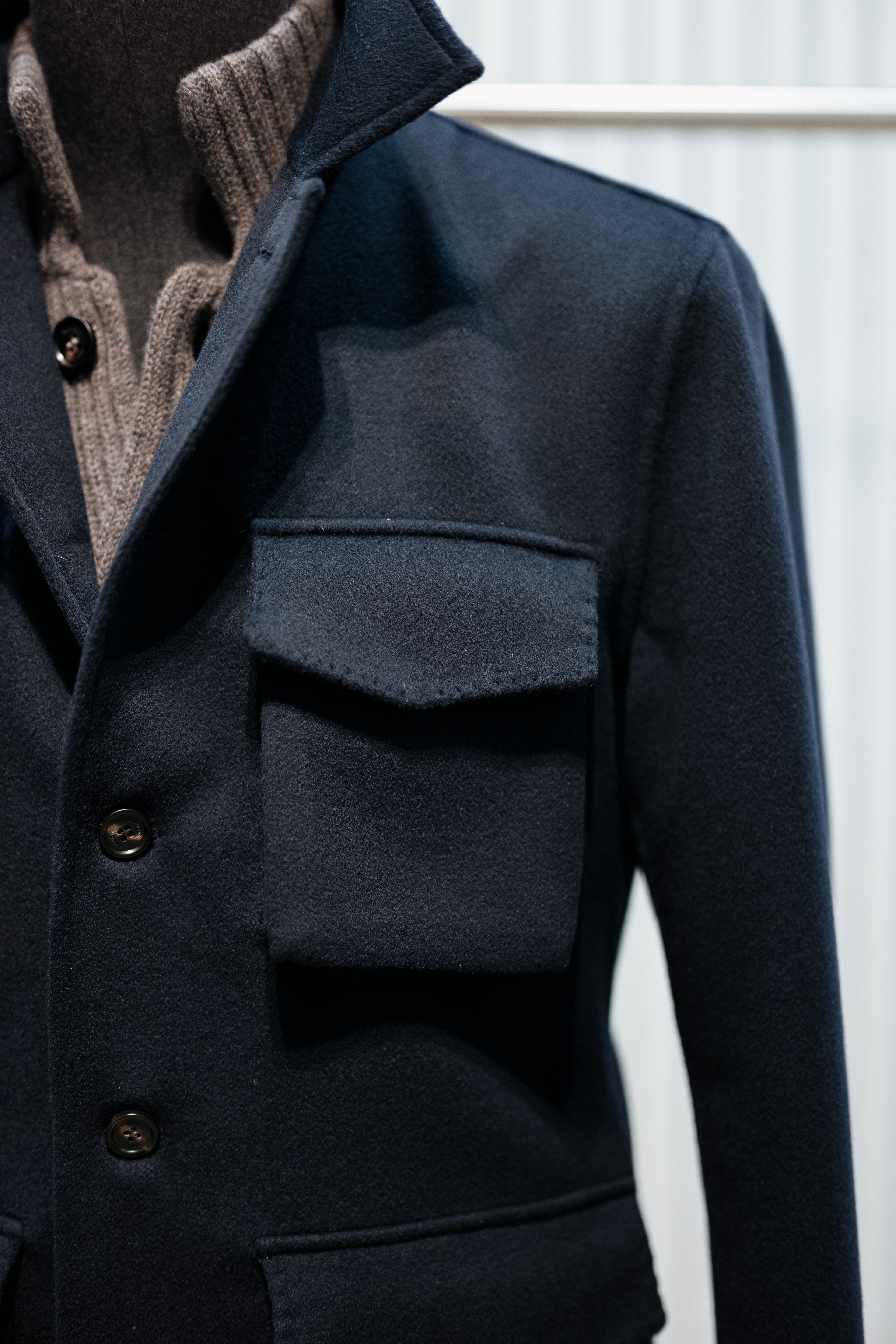 Cashmere Field Jacket