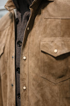 Suede Overshirt