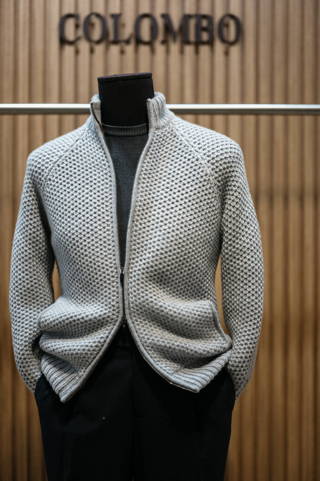 Kid Cashmere Cardigan Zip