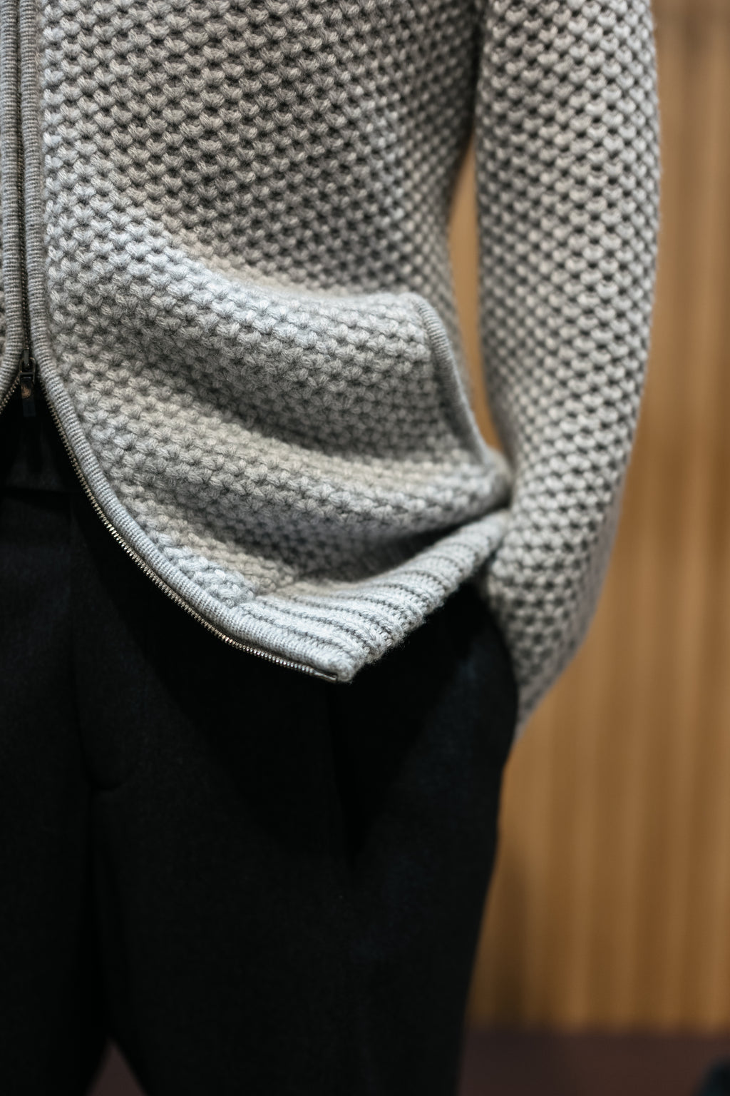 Kid Cashmere Cardigan Zip