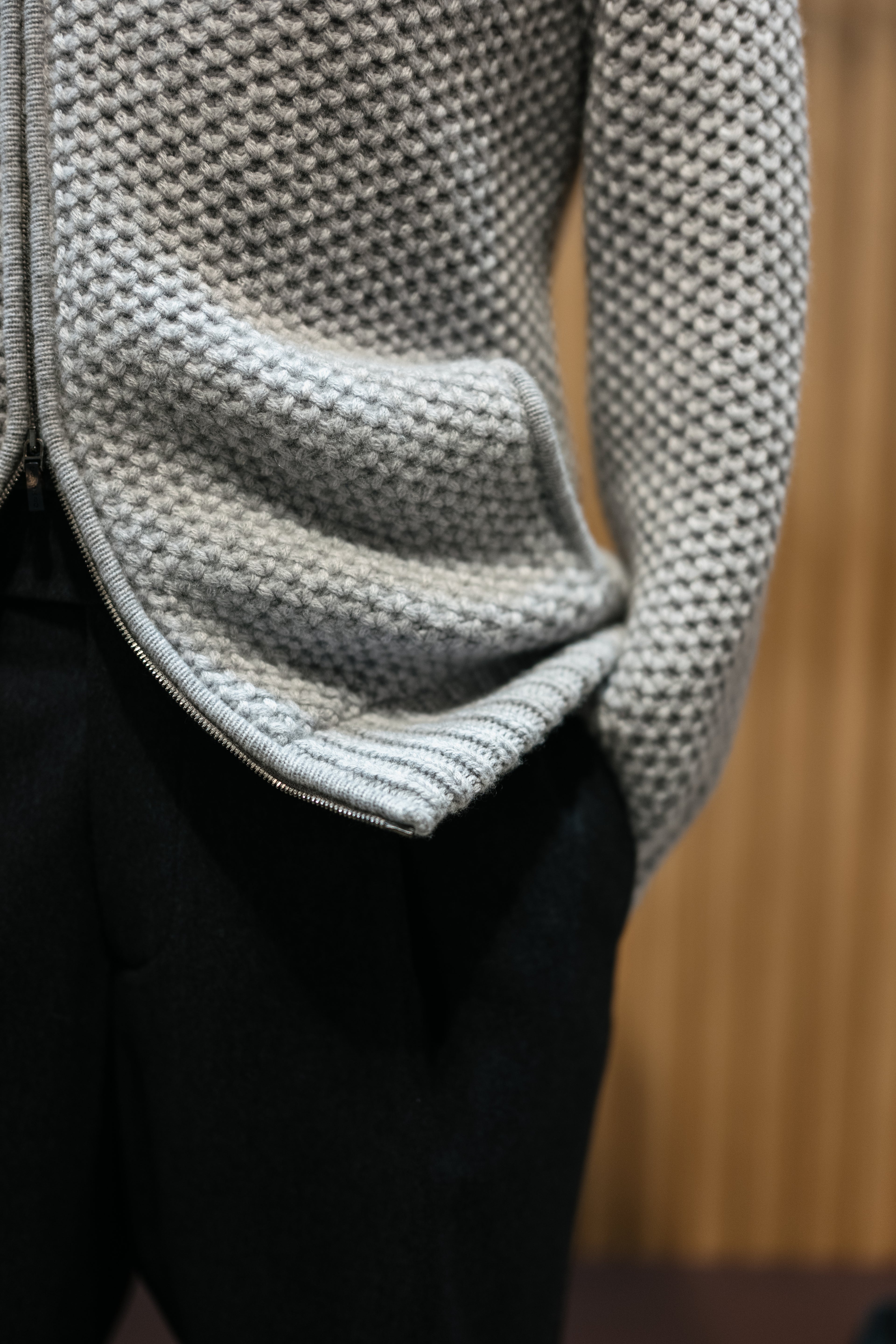 Kid Cashmere Cardigan Zip