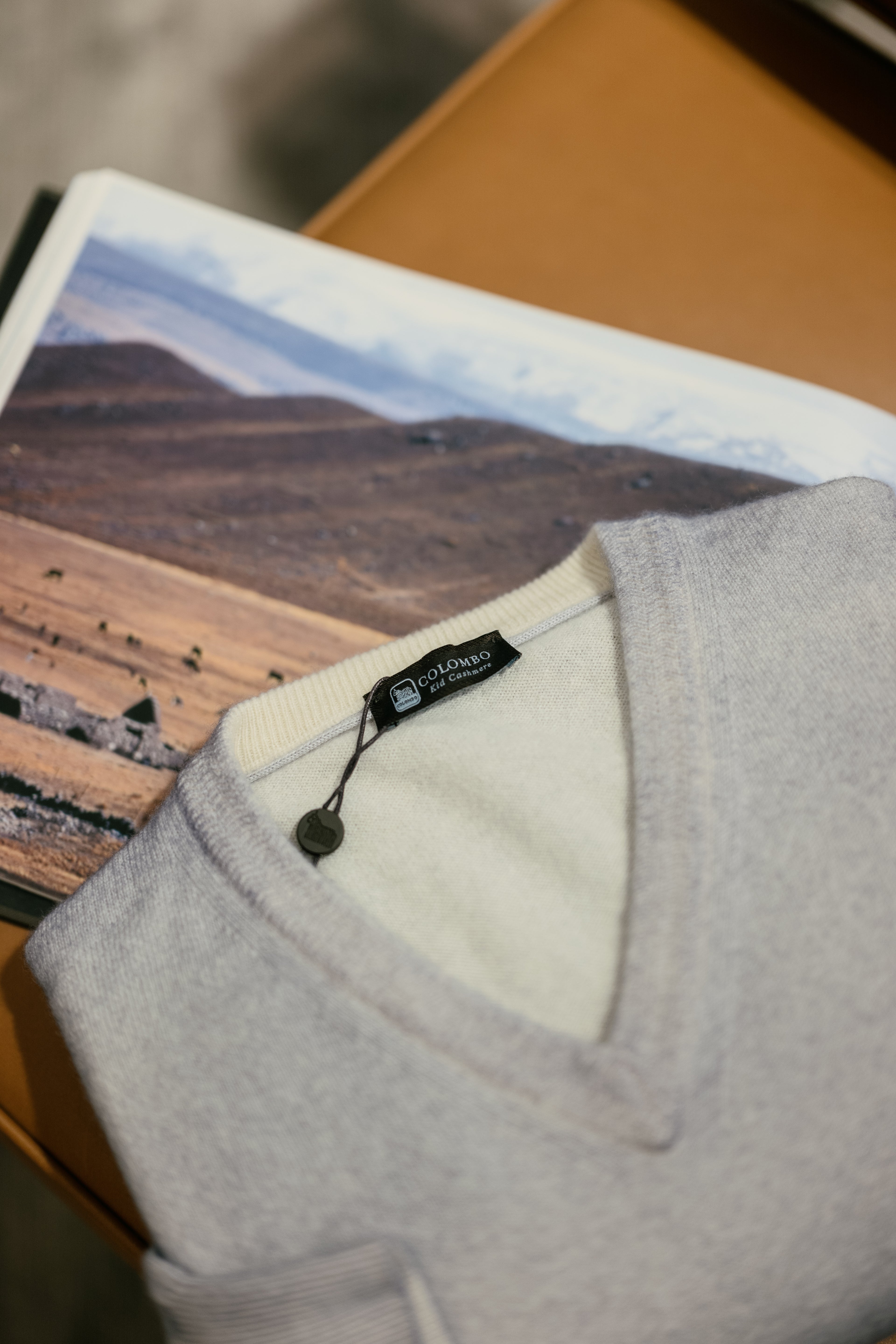 V NECK SWEATER KID CASHIMERE