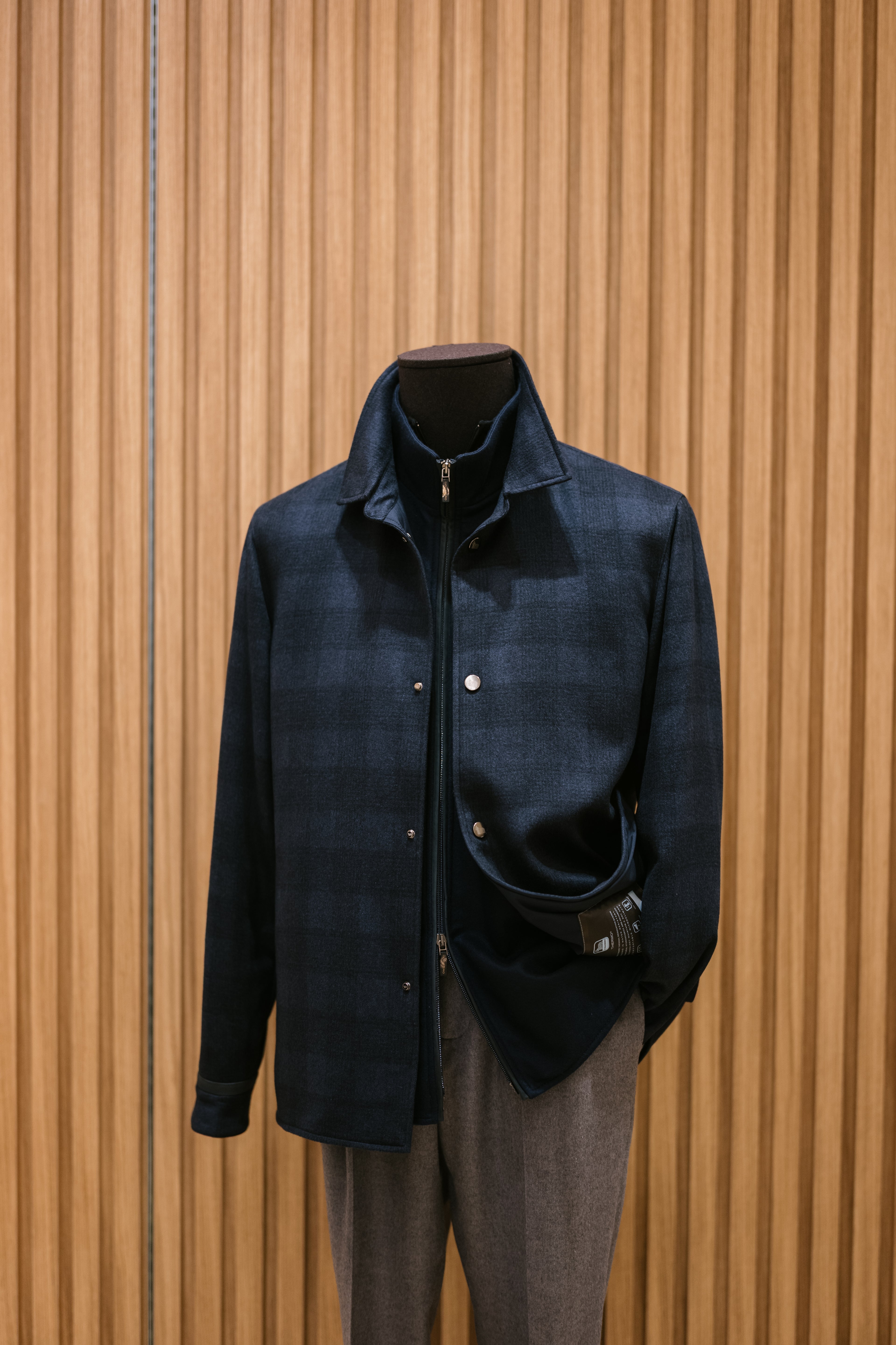 Cashmere & Silk Car Coat