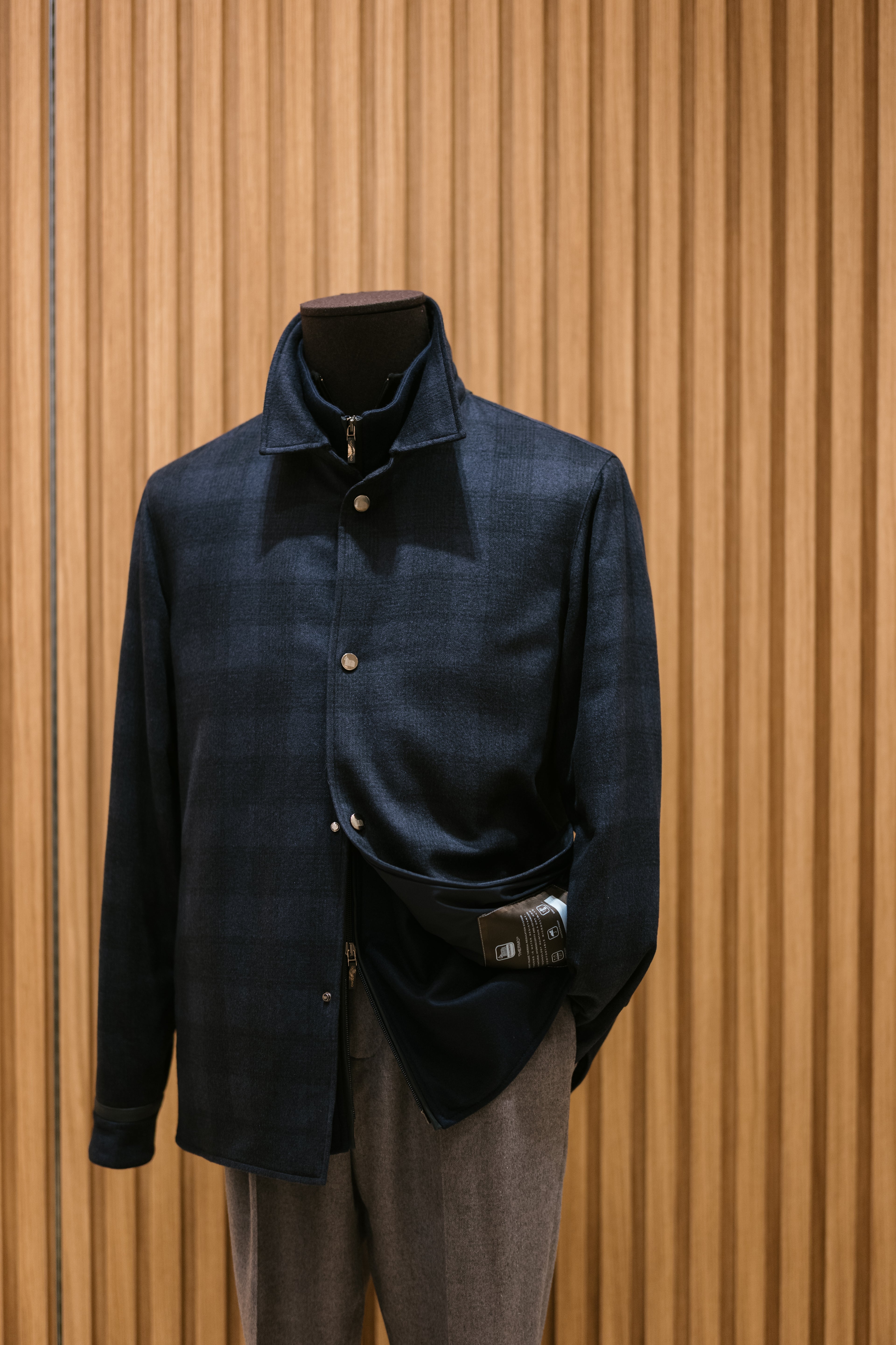 Cashmere & Silk Car Coat