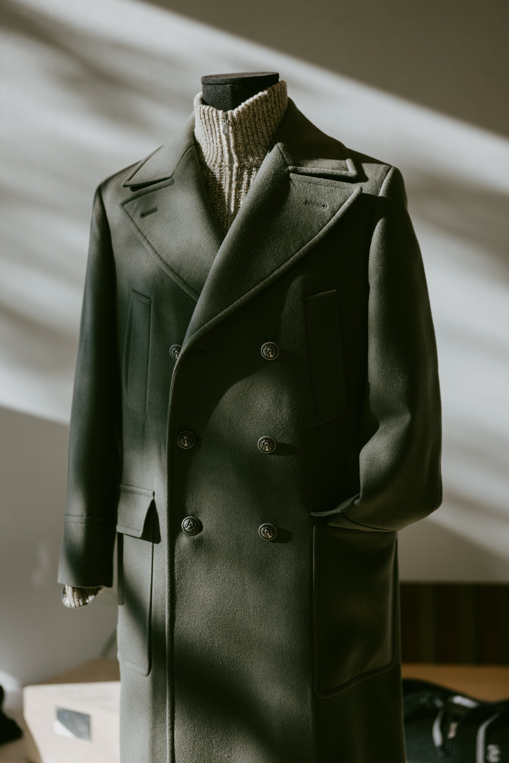 Double Cloth Overcoat
