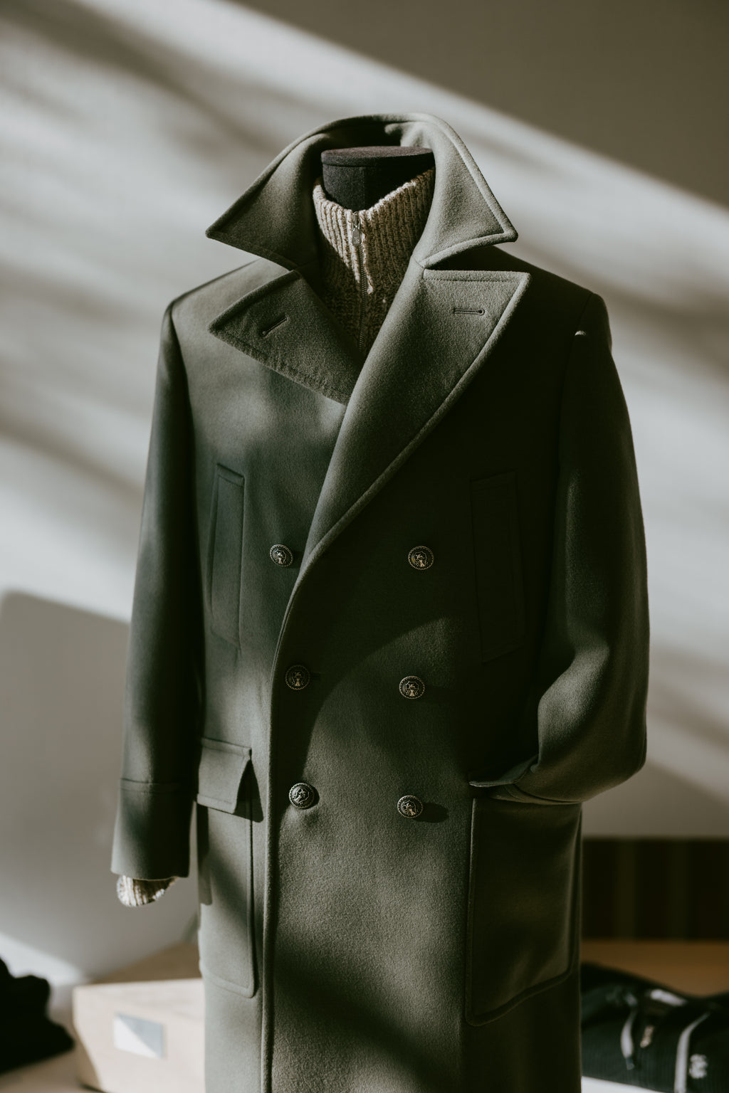 Double Cloth Overcoat