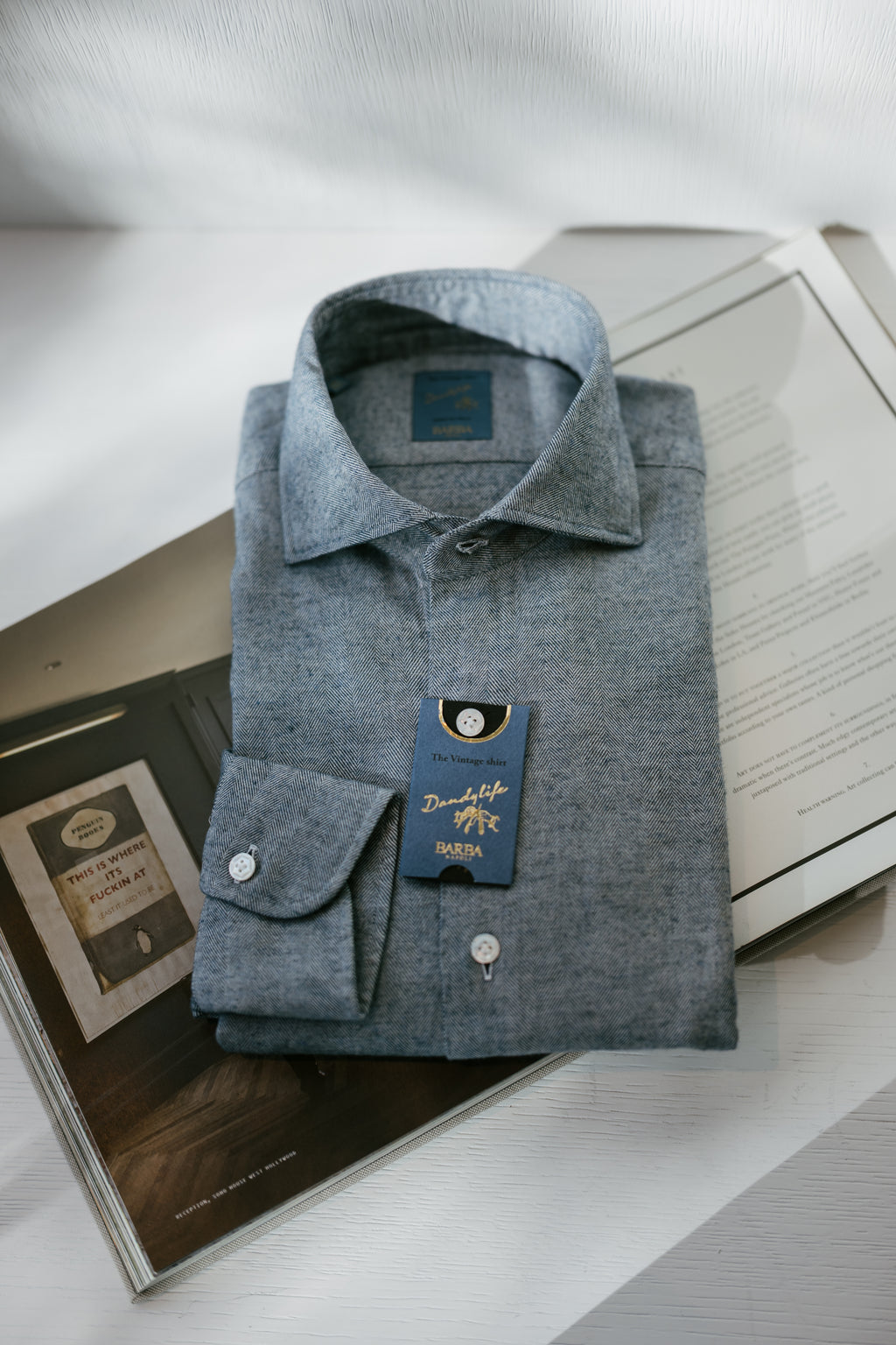 Dandy Life Herringbone Sports Shirt