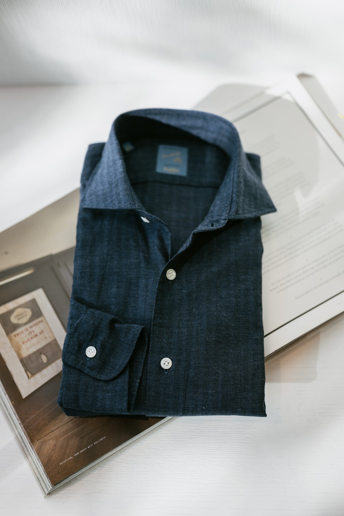 Dandy Life Herringbone Sports Shirt