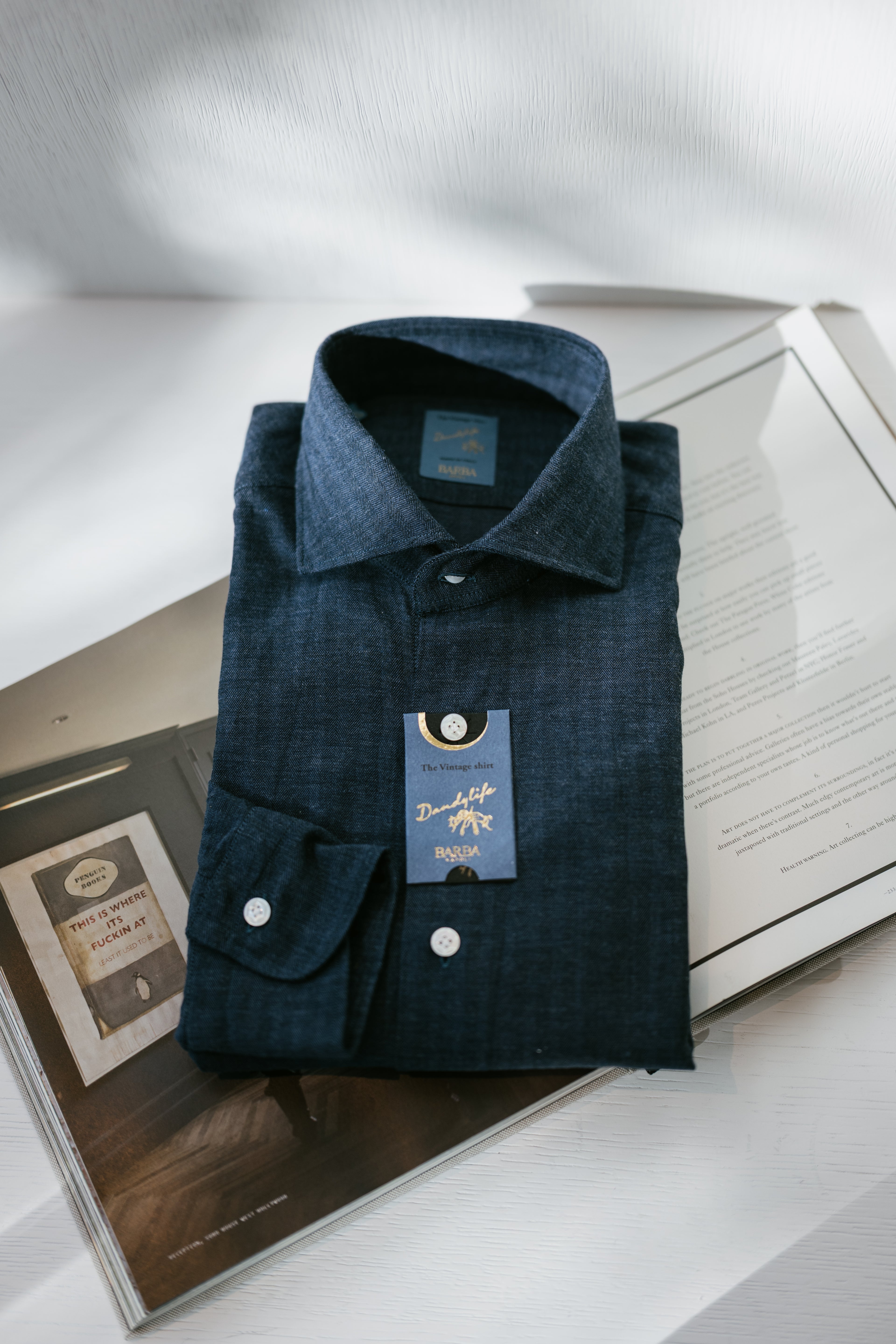 Dandy Life Herringbone Sports Shirt