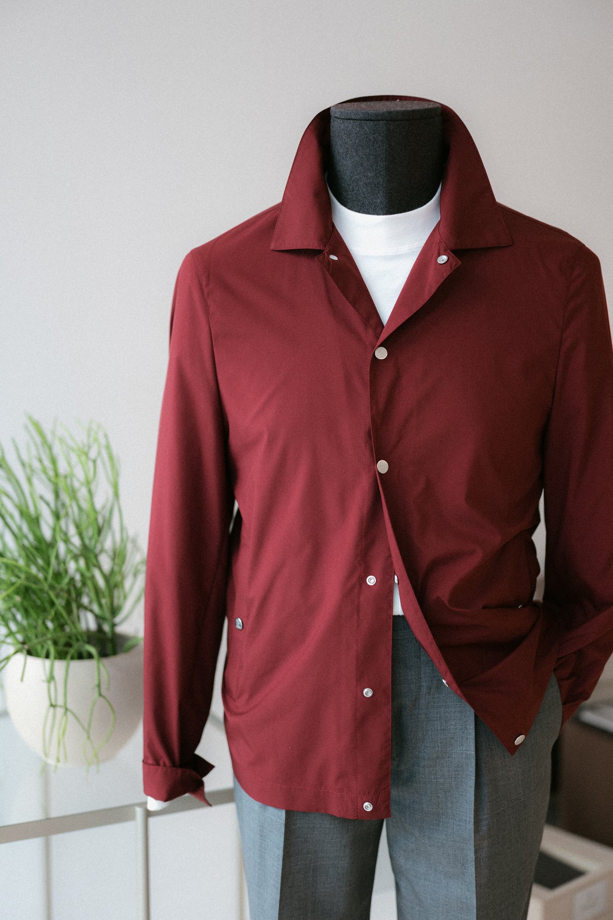 Lightweight Nylon Unlined Jacket