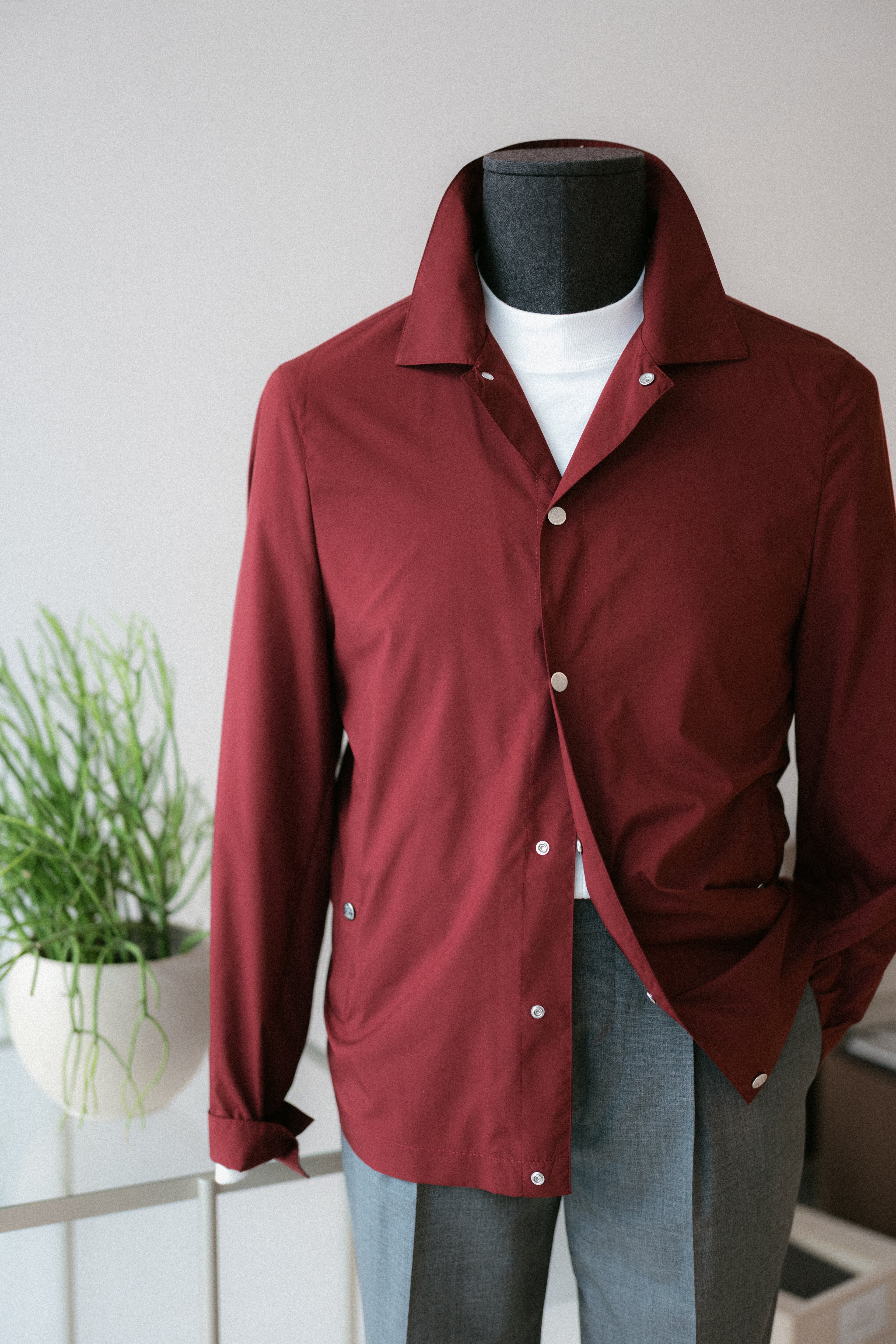 Lightweight Nylon Unlined Jacket