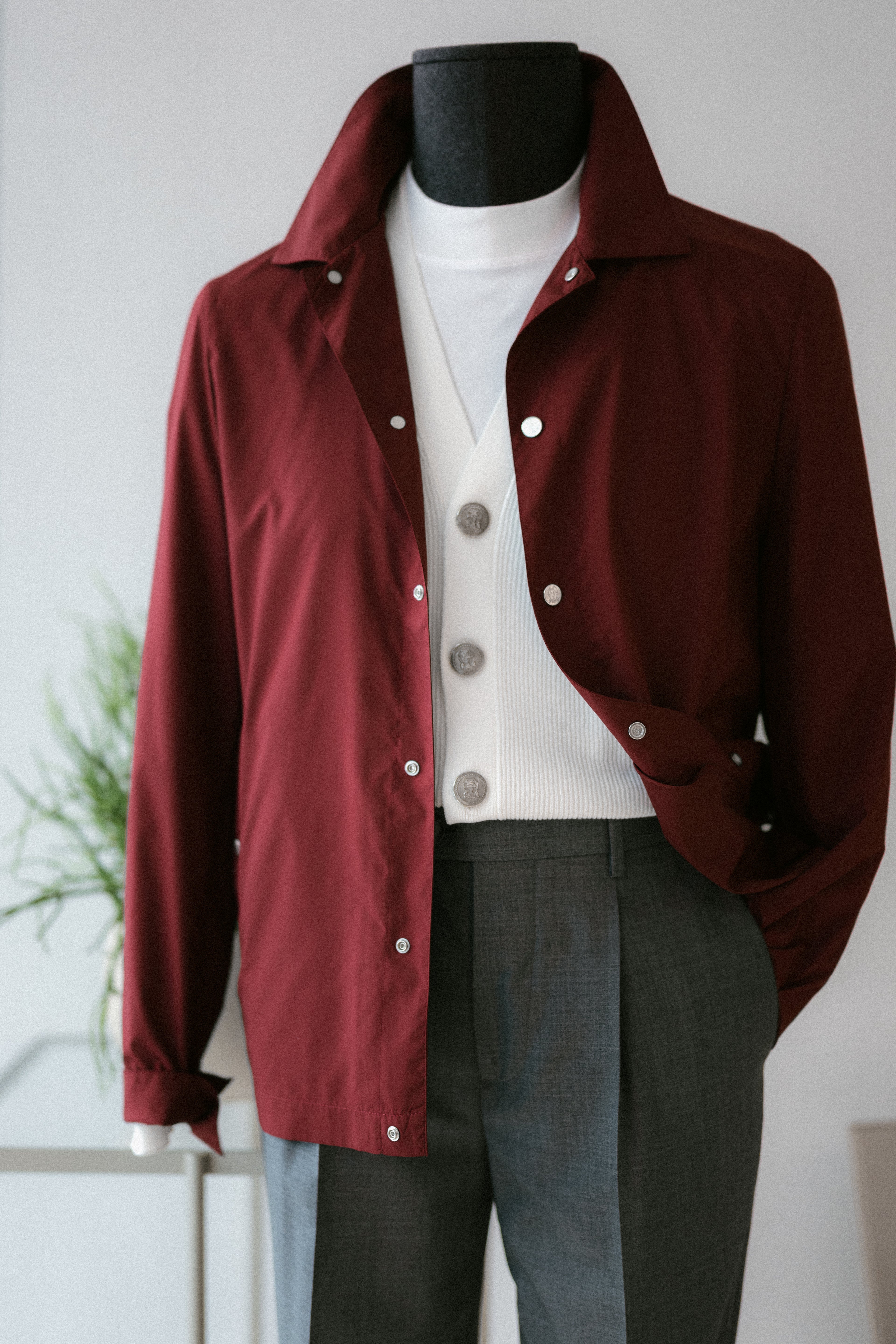 Lightweight Nylon Unlined Jacket