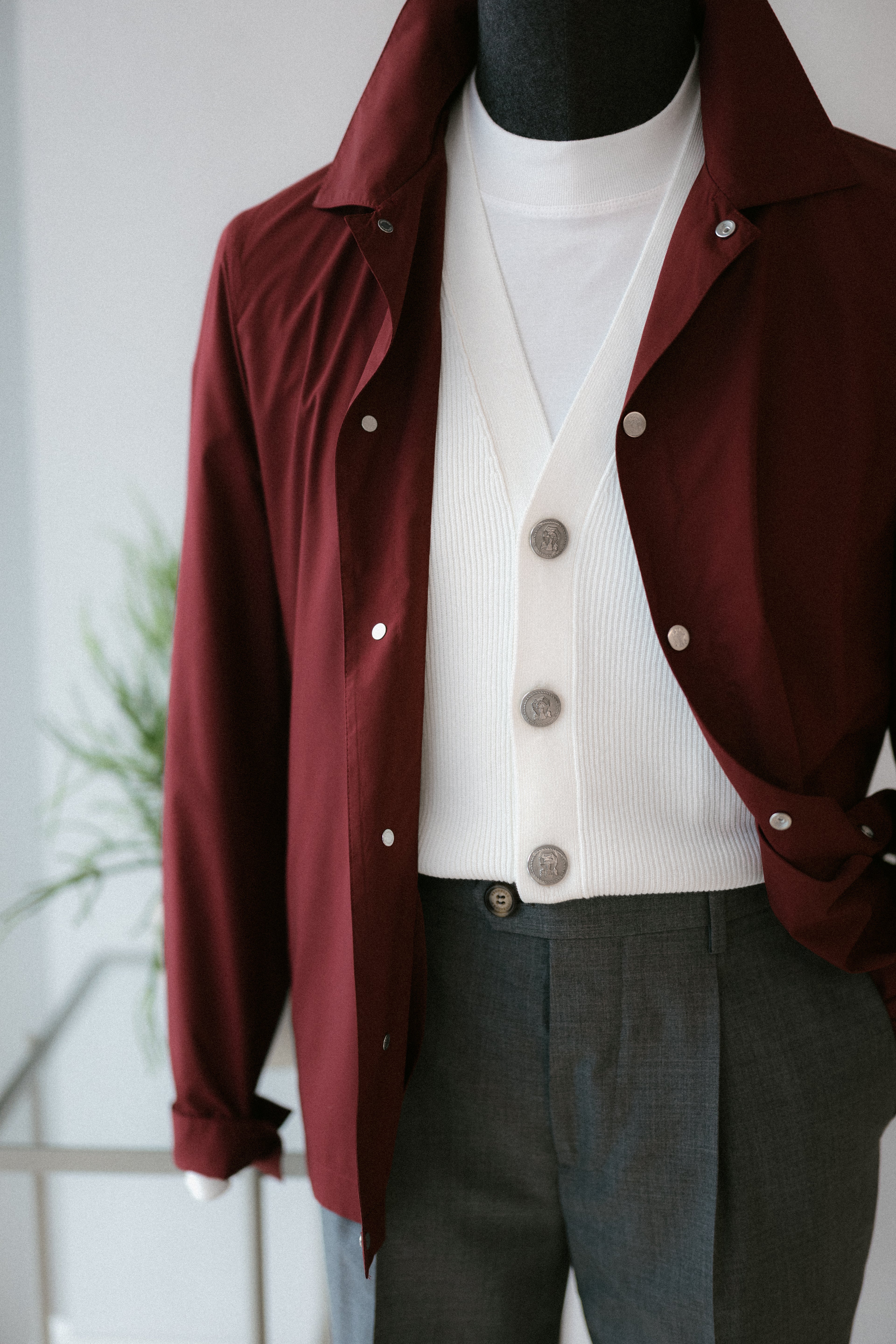 Lightweight Nylon Unlined Jacket