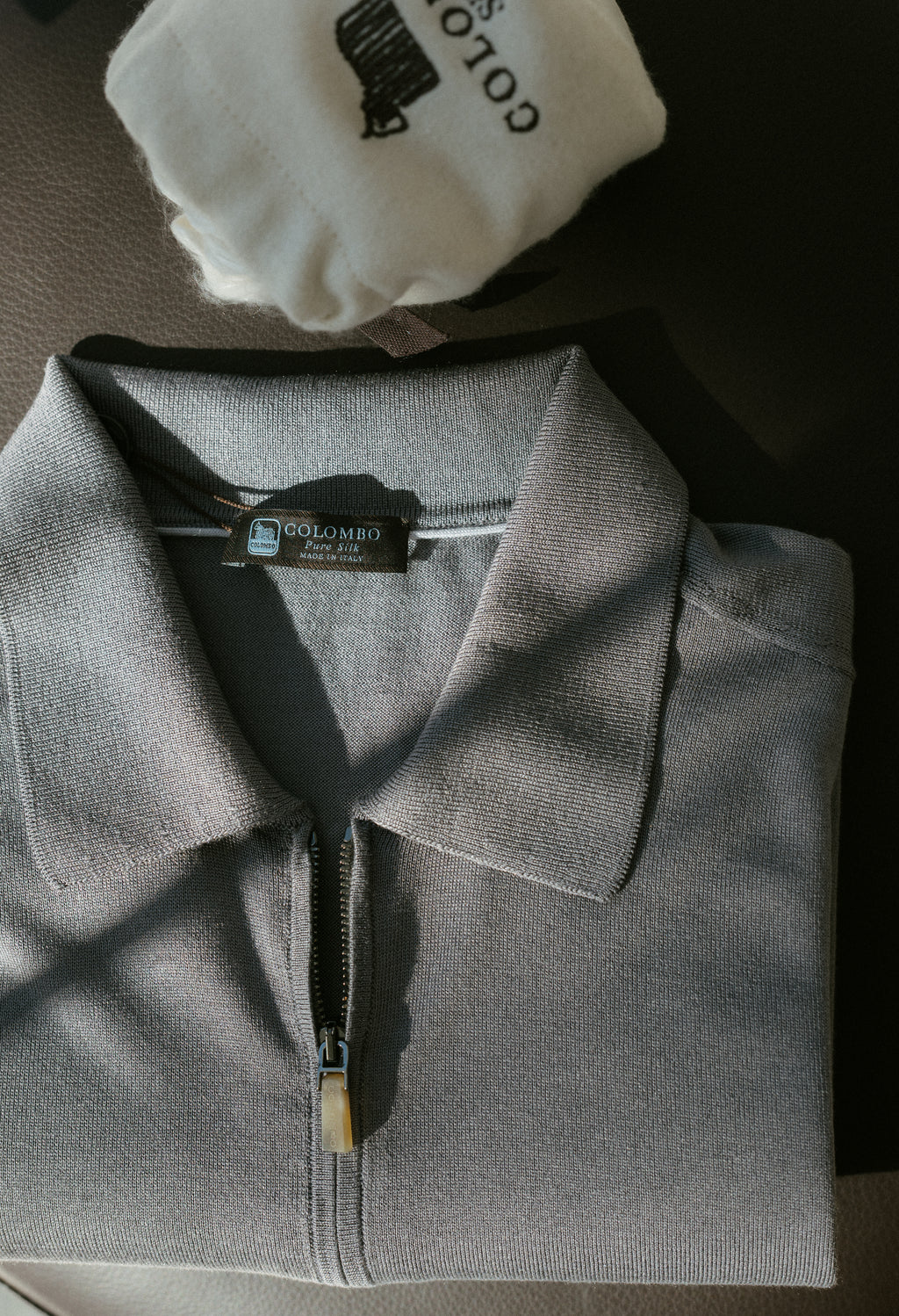 Silk Short-Sleeve Polo