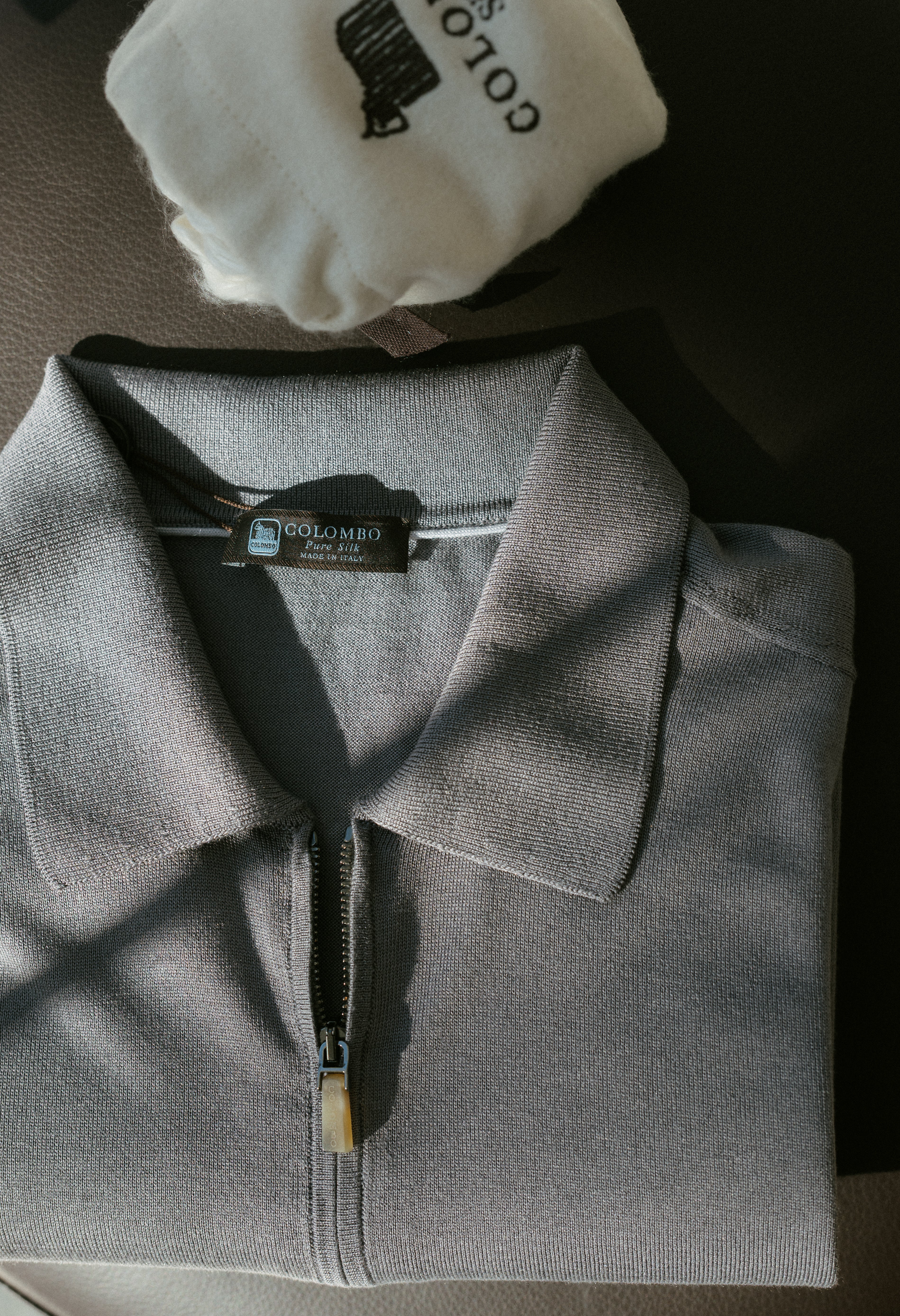 Silk Short-Sleeve Polo