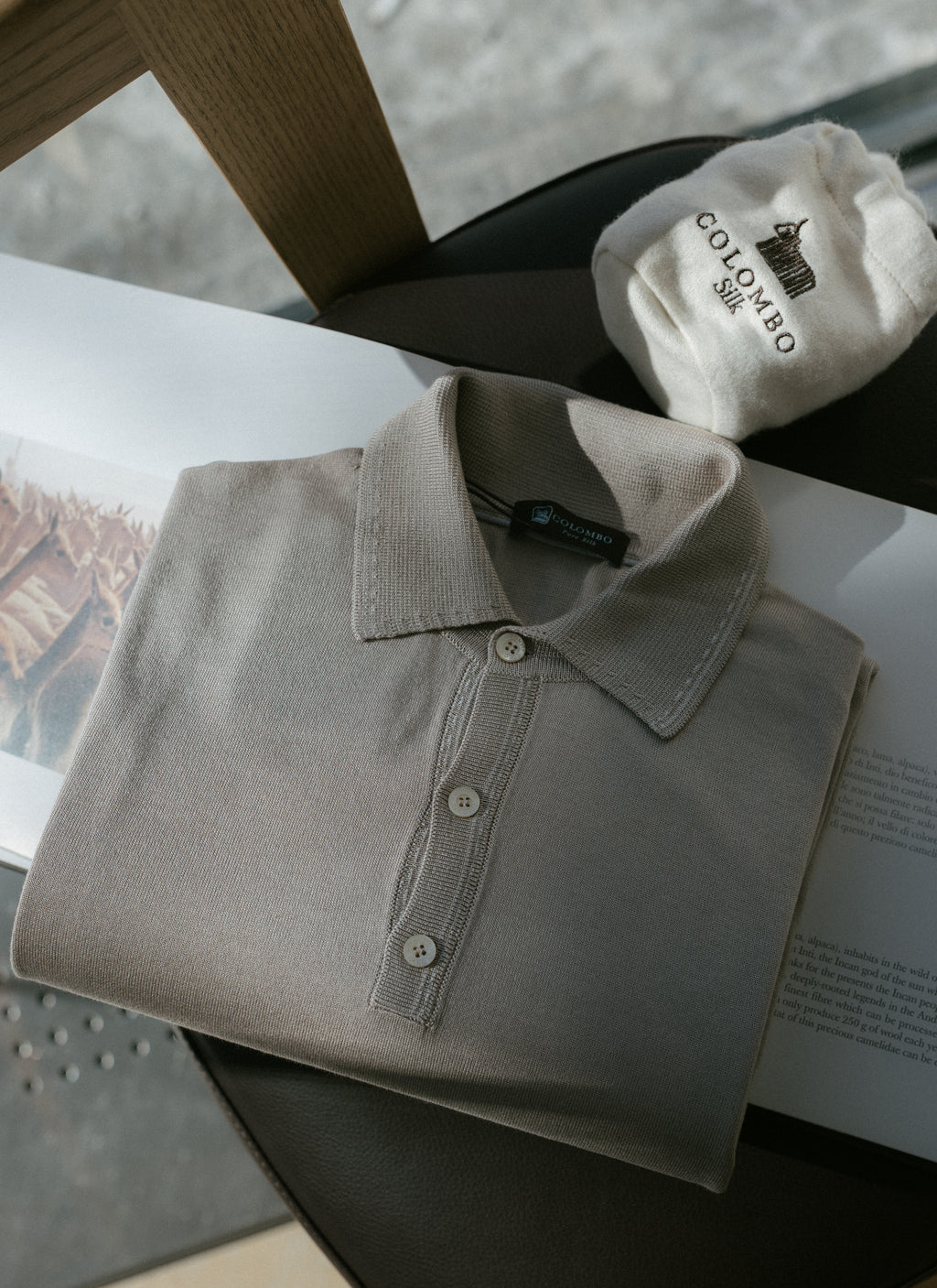 POLO NECK SWEATER