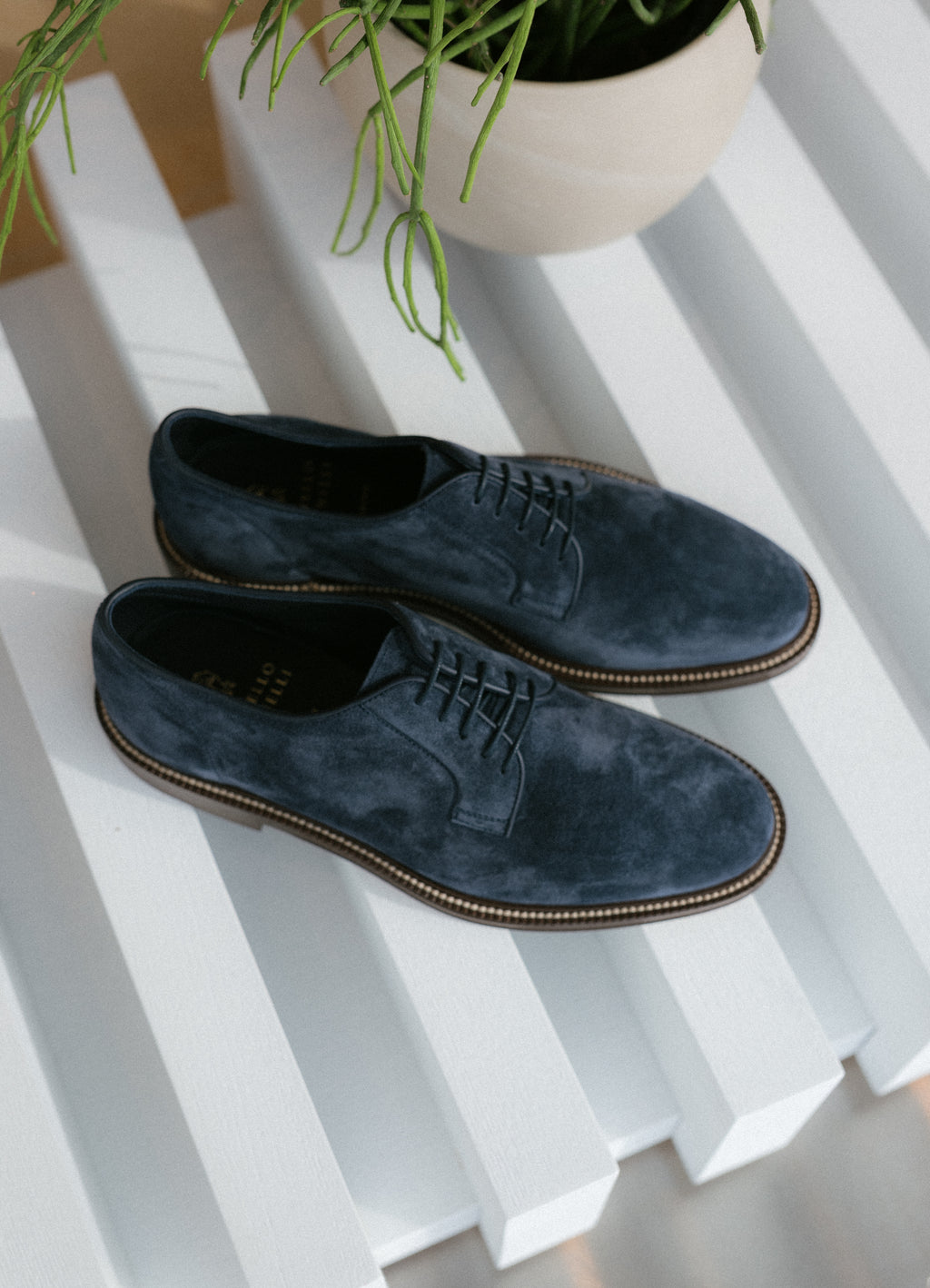 Reveresed Calfskin Derby