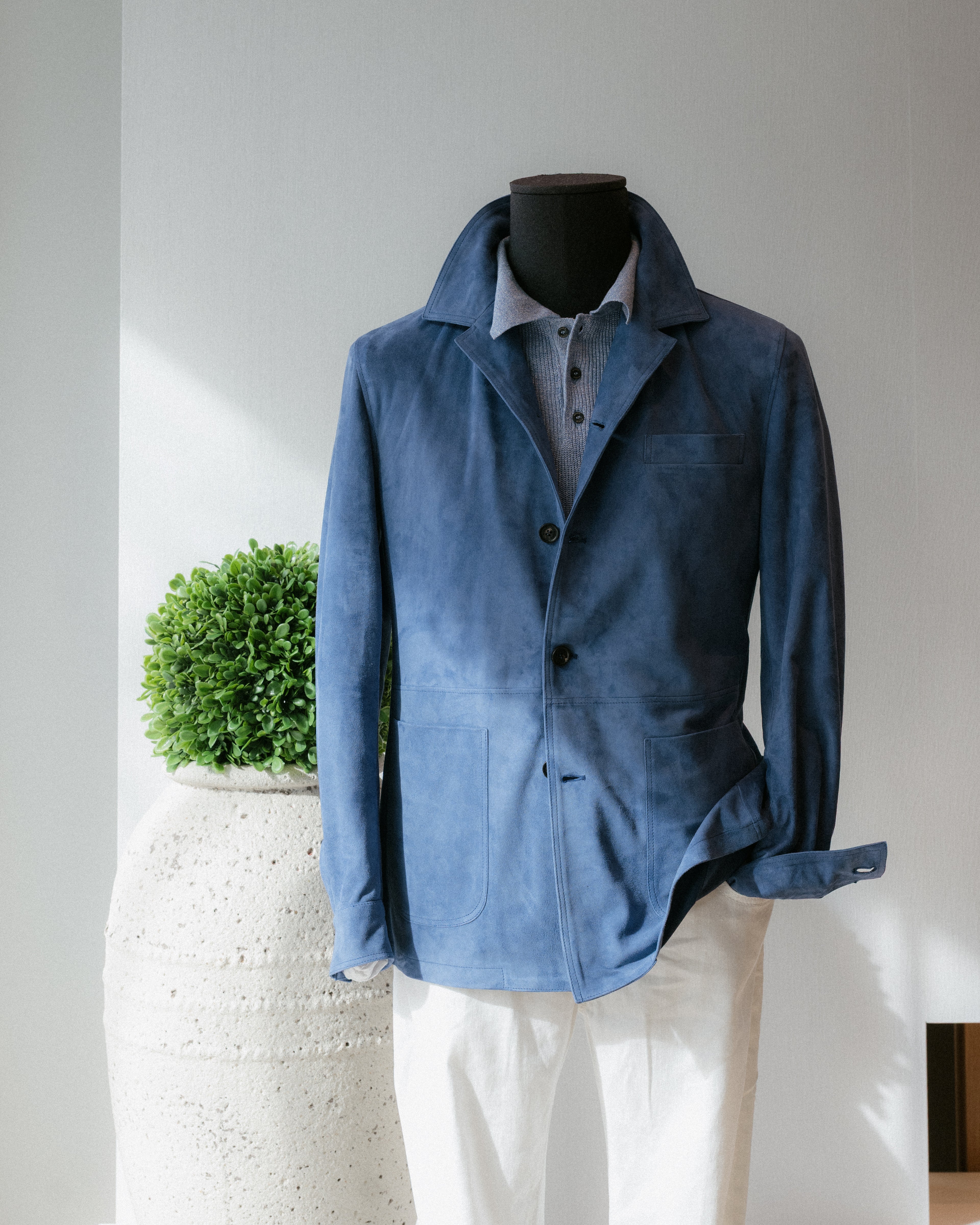 Handmade Suede Traveller Jacket